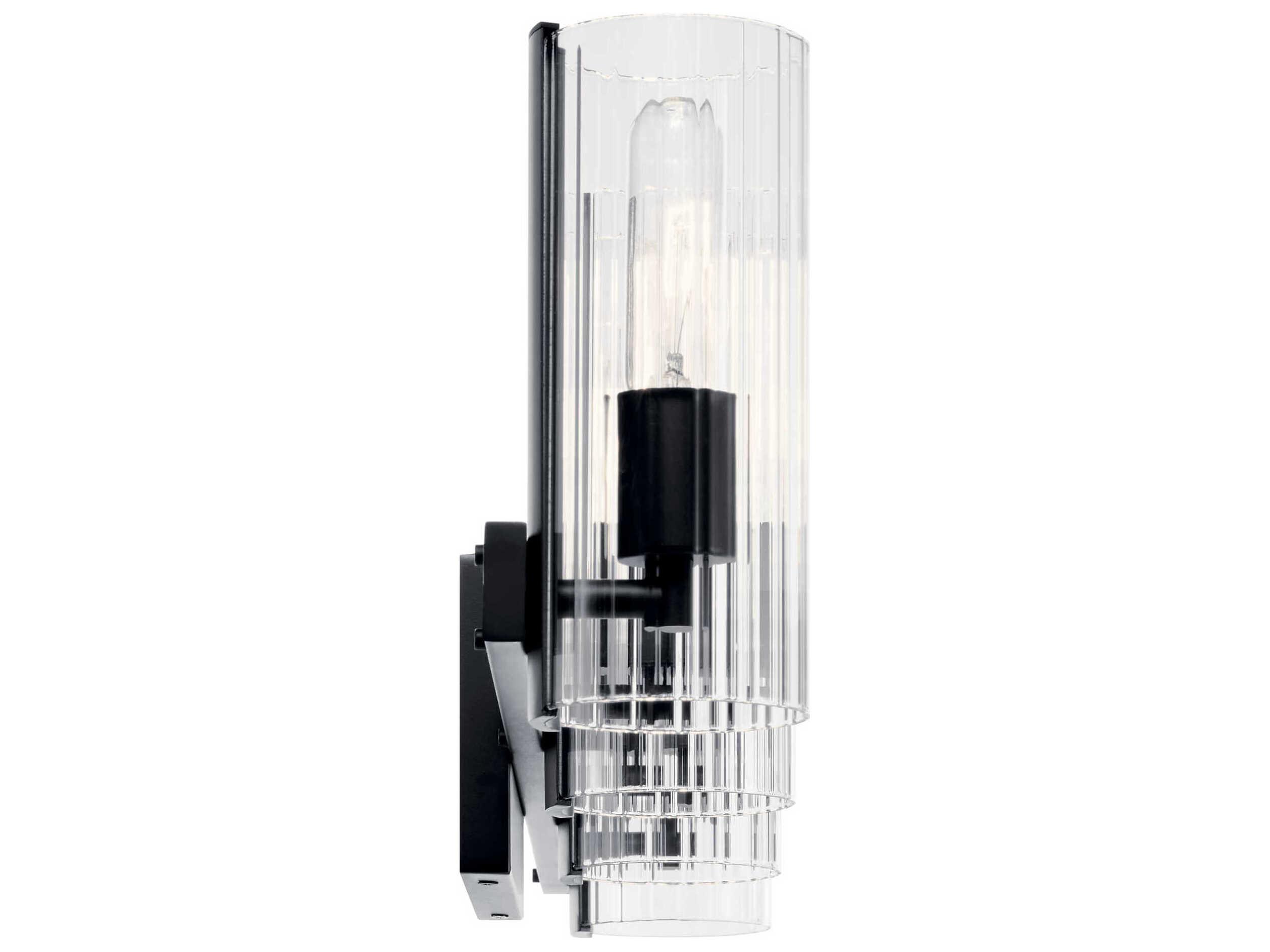 Kichler Jemsa 4-Light Black Vanity Light