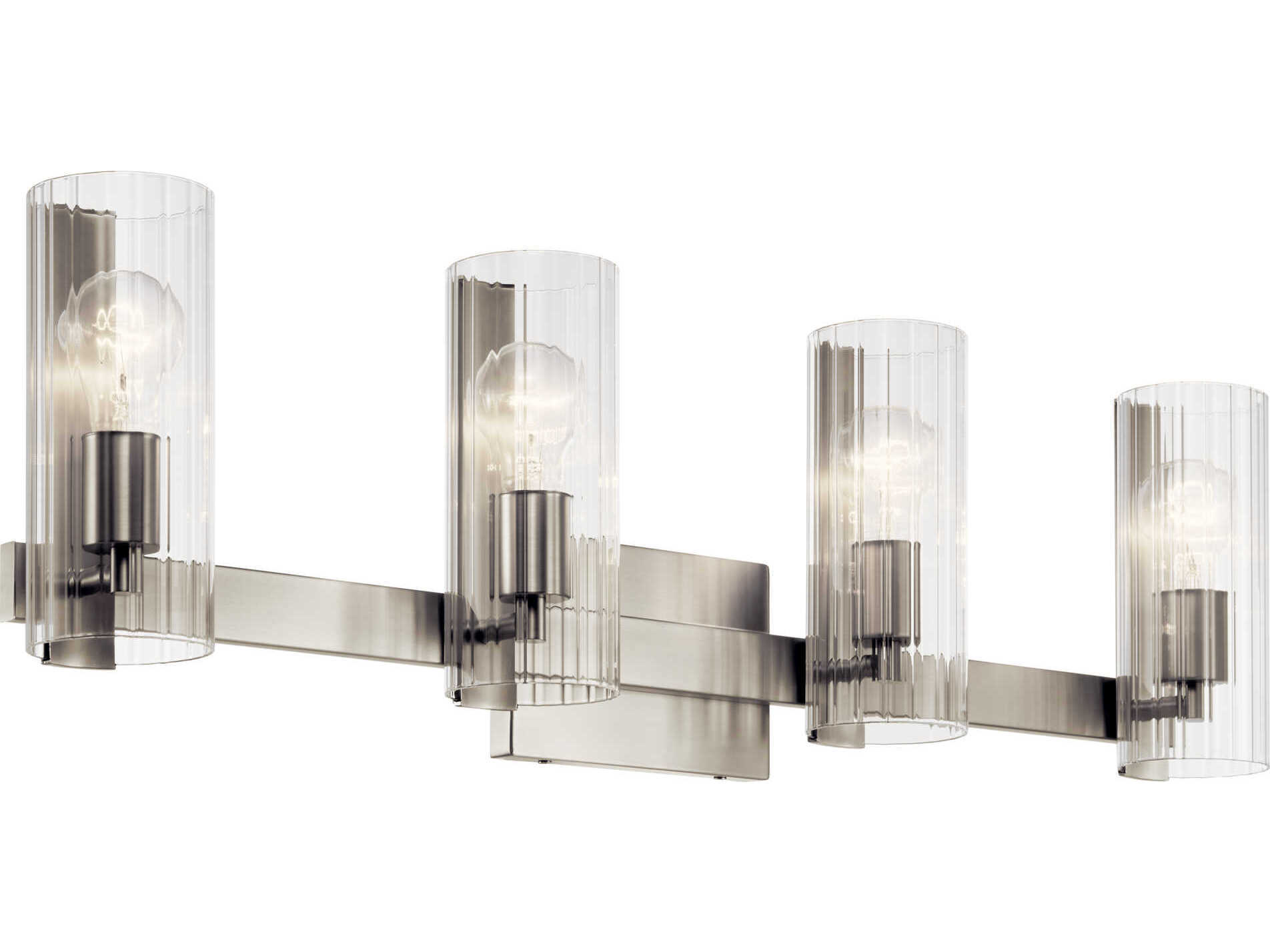 Kichler Jemsa 4-Light Brushed Nickel Vanity Light
