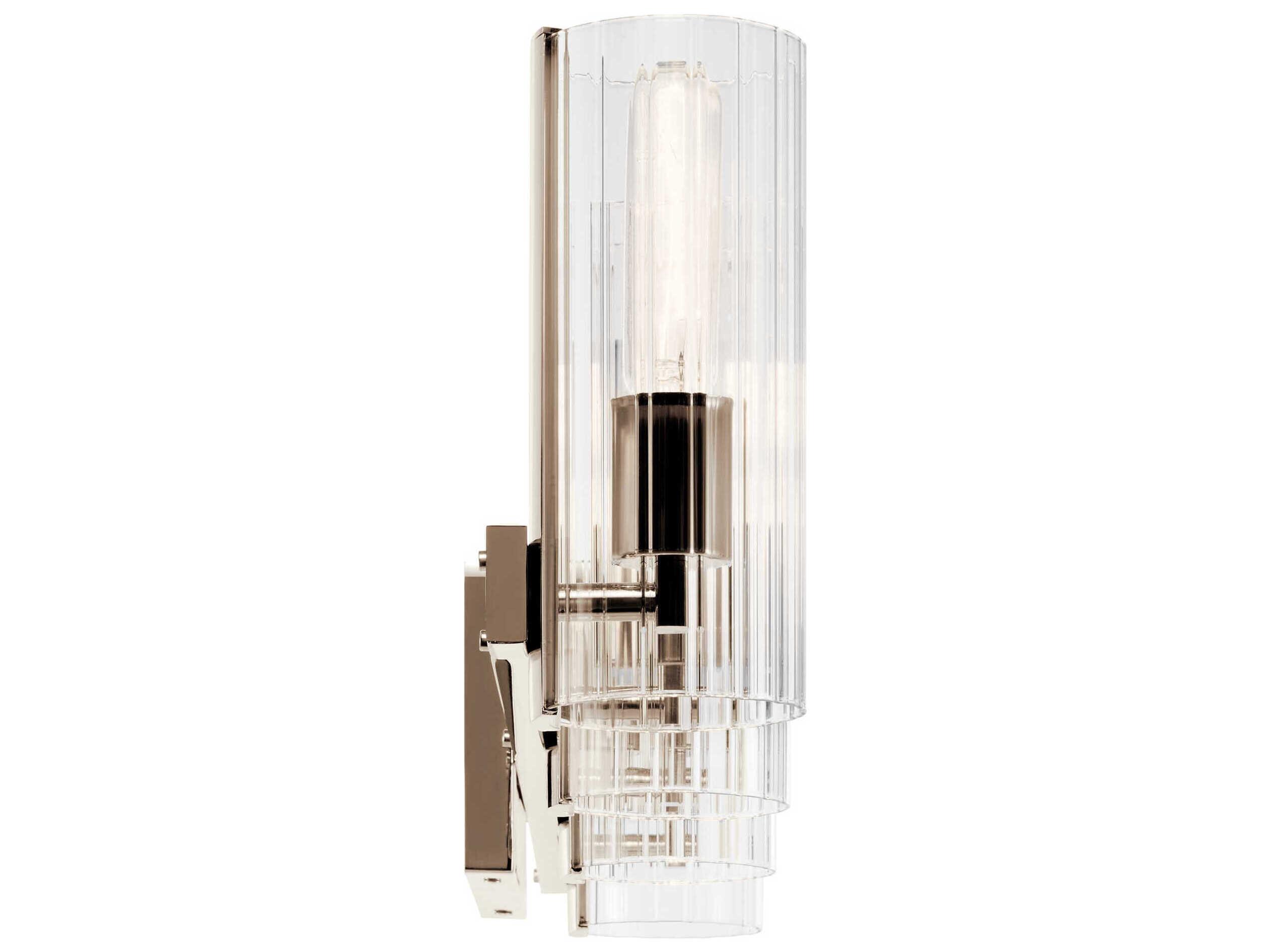 Kichler Jemsa 4-Light Polished Nickel Vanity Light