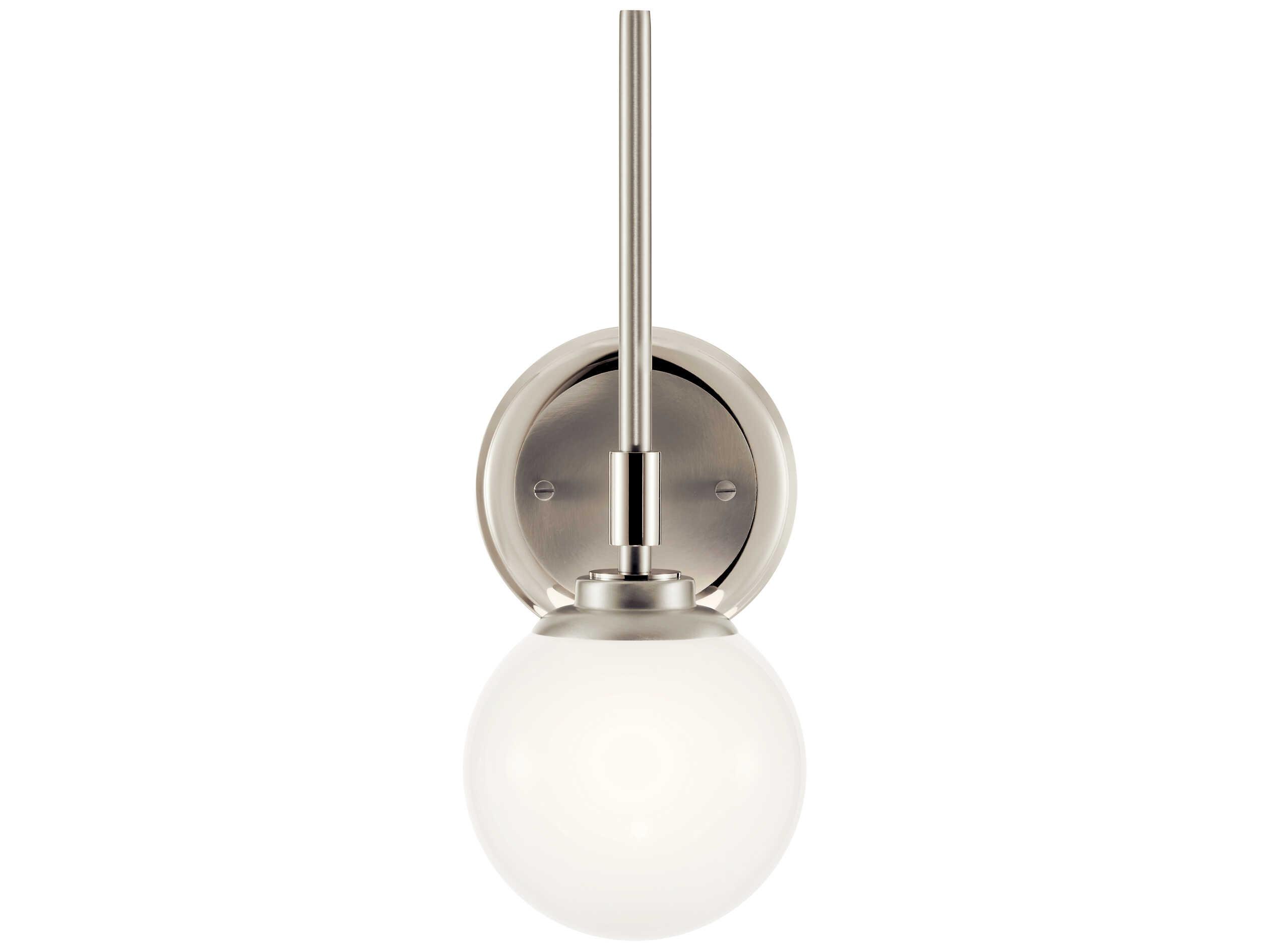 Kichler Benno 1-Light Polished Nickel Wall Sconce