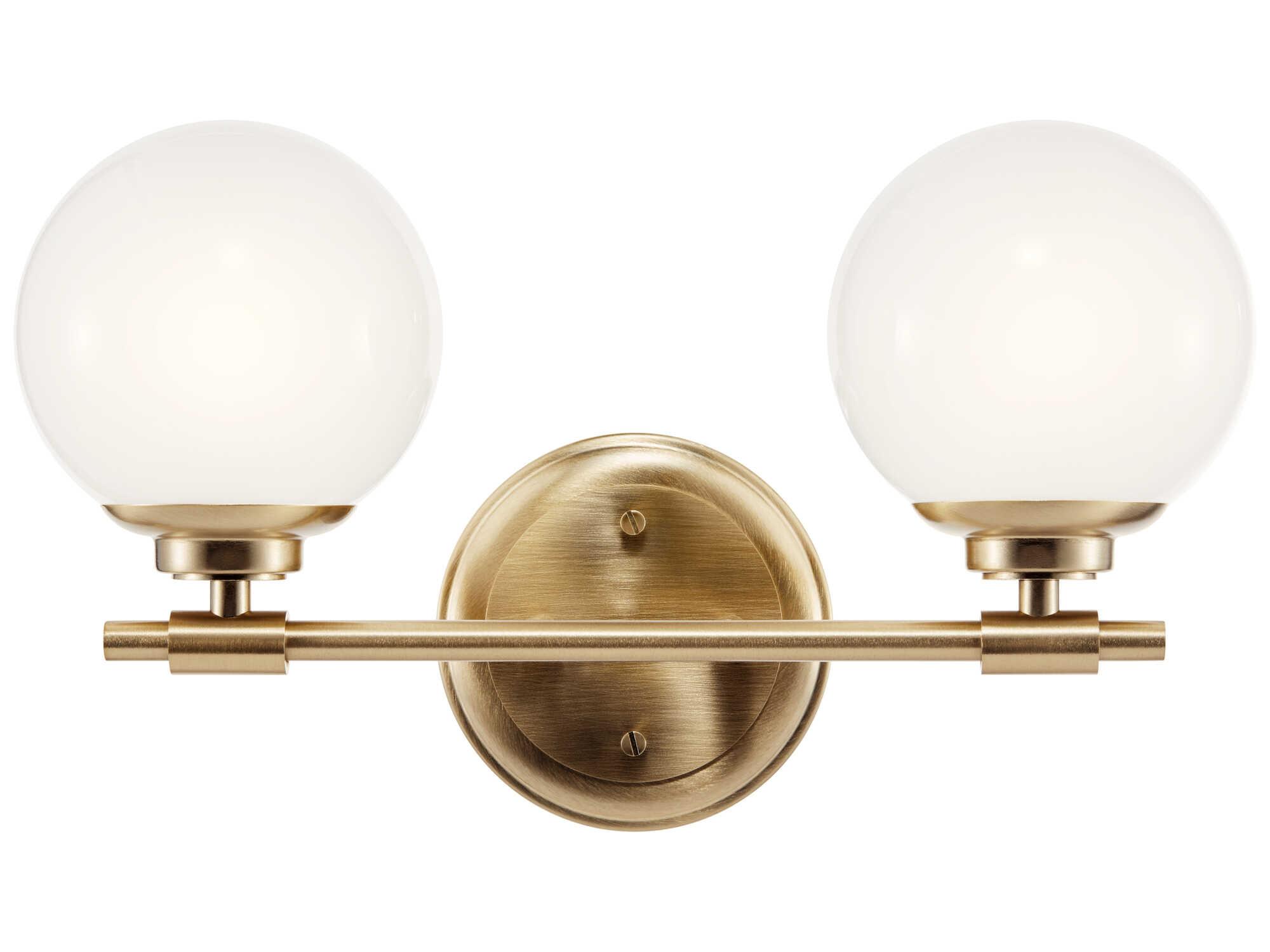 Kichler Benno 2-Light Champagne Bronze Vanity Light