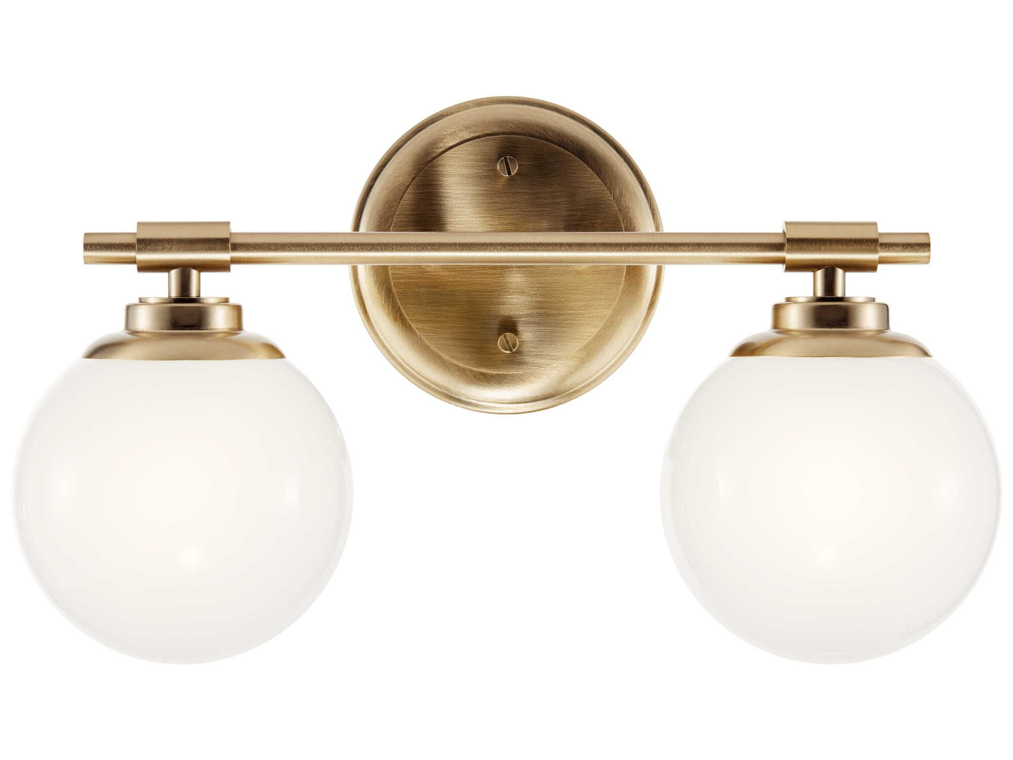 Kichler Benno 2-Light Champagne Bronze Vanity Light