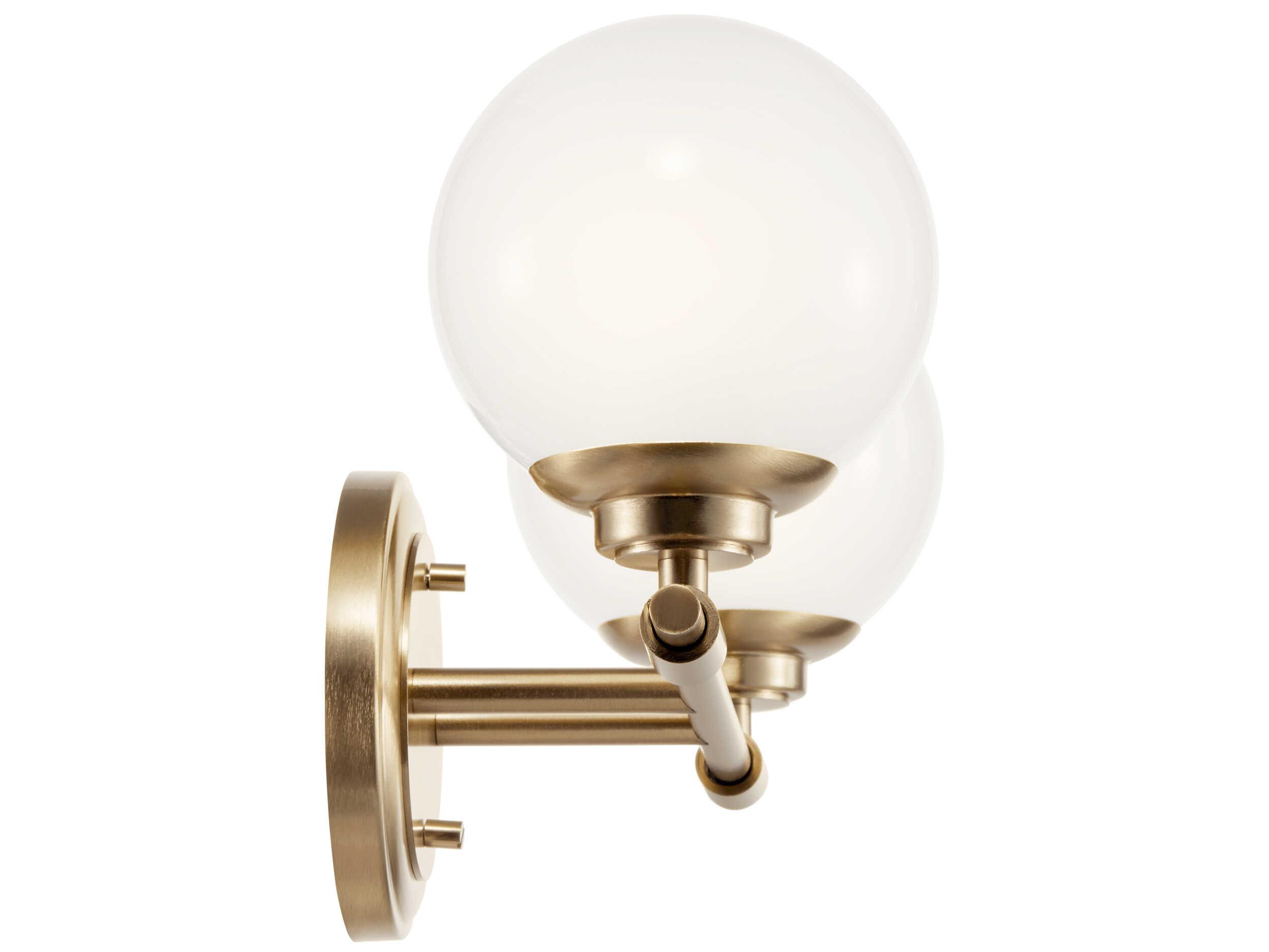 Kichler Benno 2-Light Champagne Bronze Vanity Light