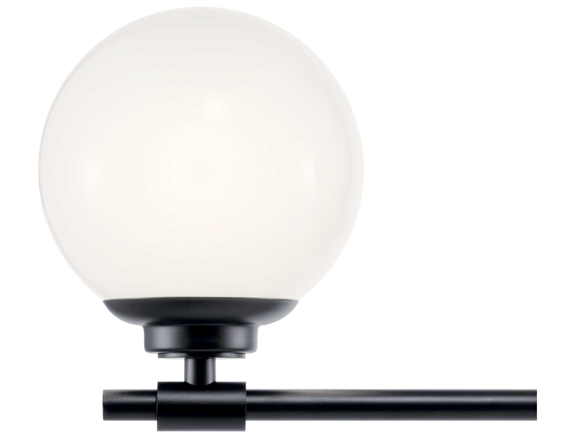 Kichler Benno 3-Light Black Vanity Light