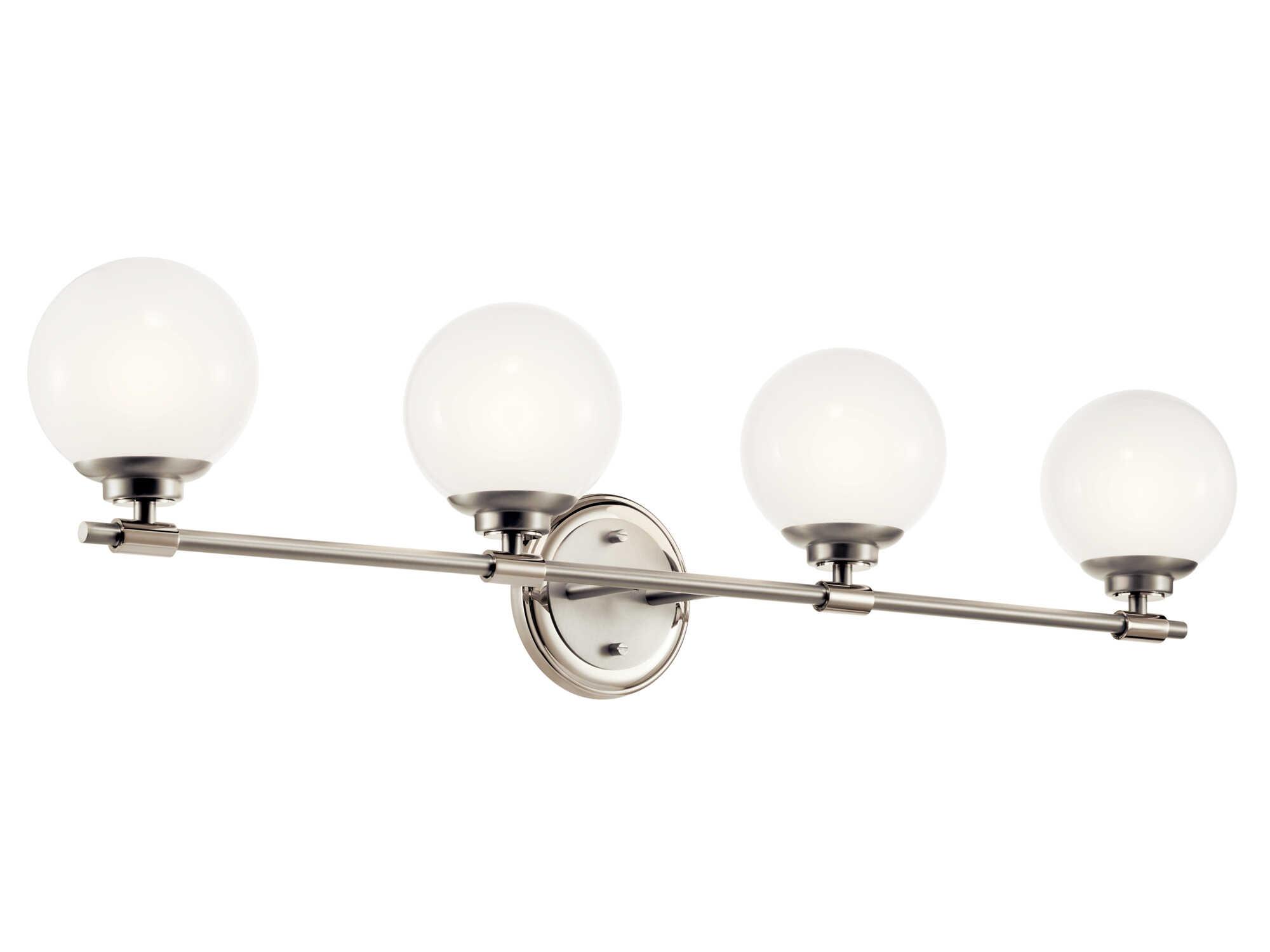 Kichler Benno 4-Light Polished Nickel Vanity Light