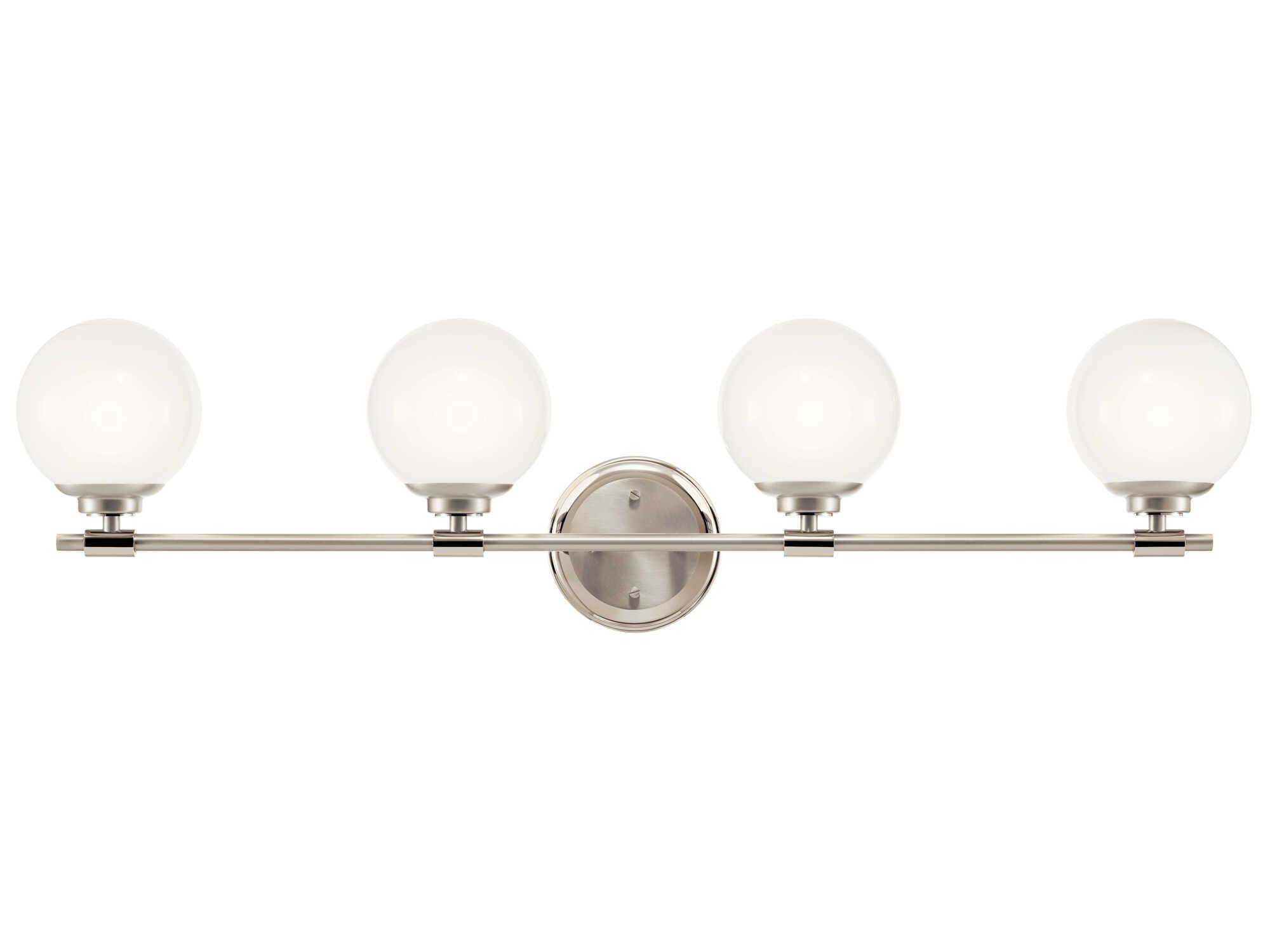 Kichler Benno 4-Light Polished Nickel Vanity Light