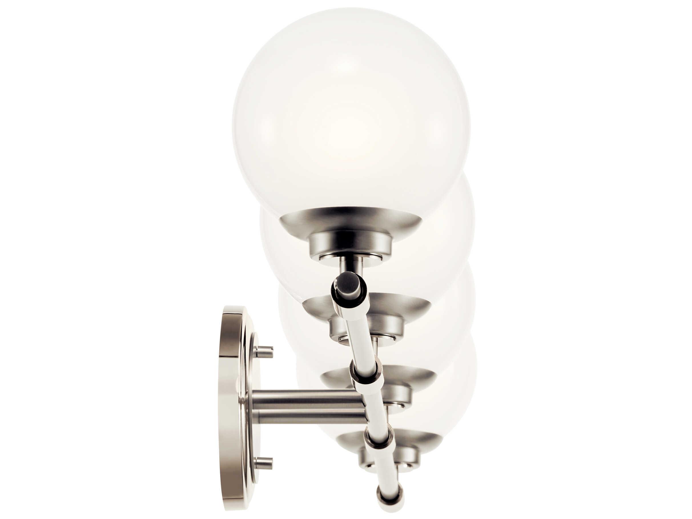 Kichler Benno 4-Light Polished Nickel Vanity Light