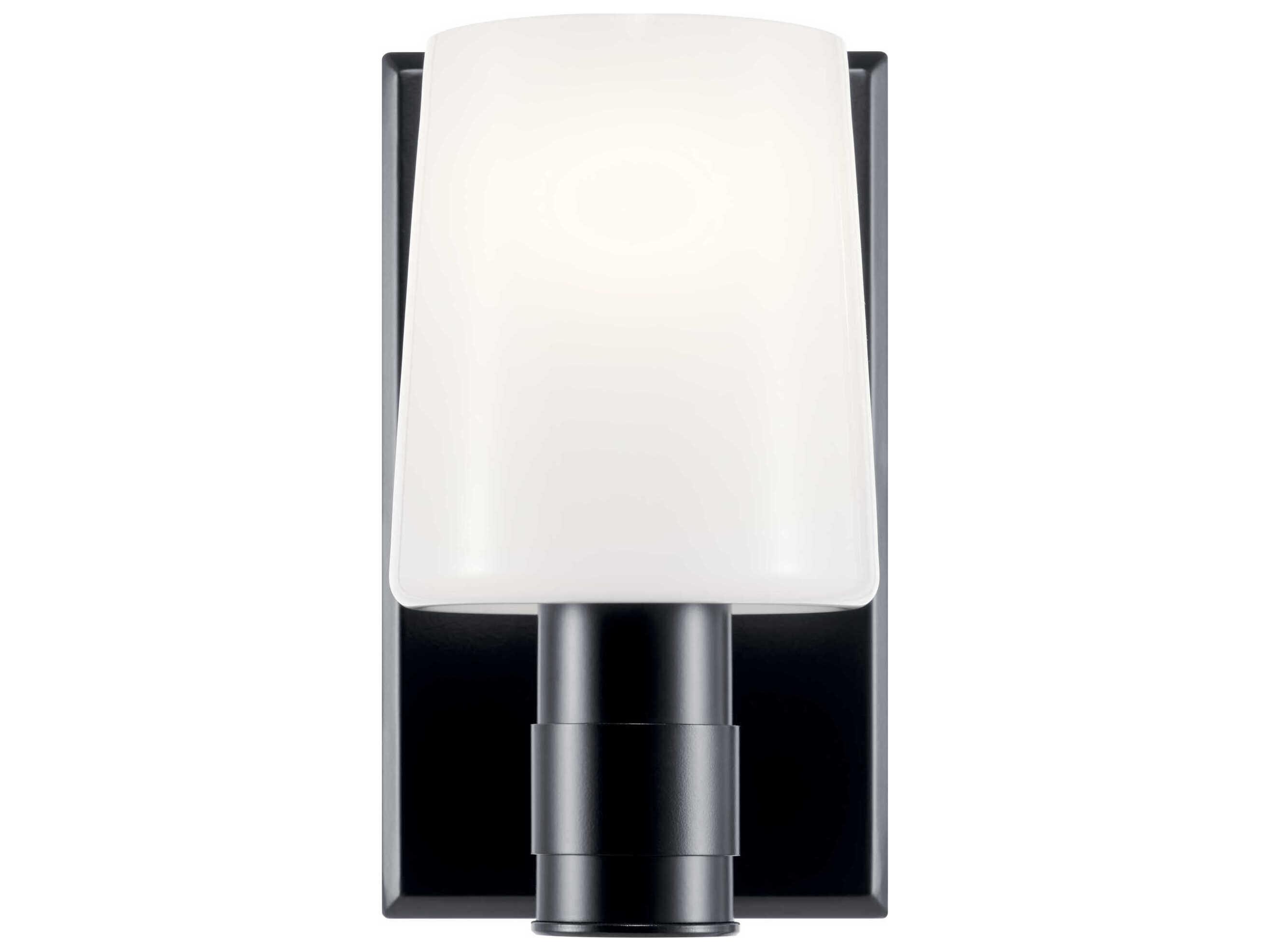 Kichler Adani 1-Light Black Wall Sconce