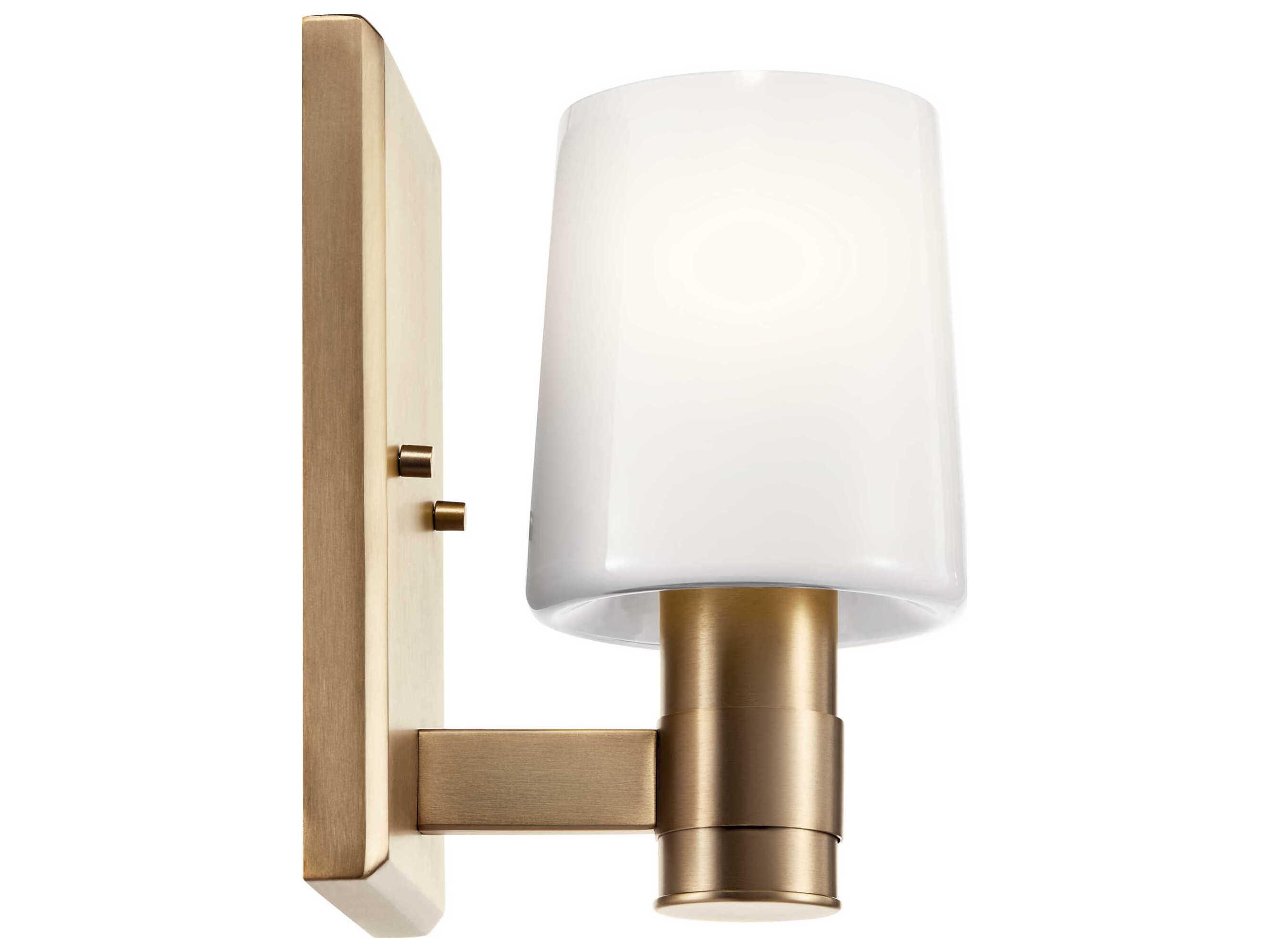 Kichler Adani 1-Light Champagne Bronze Wall Sconce