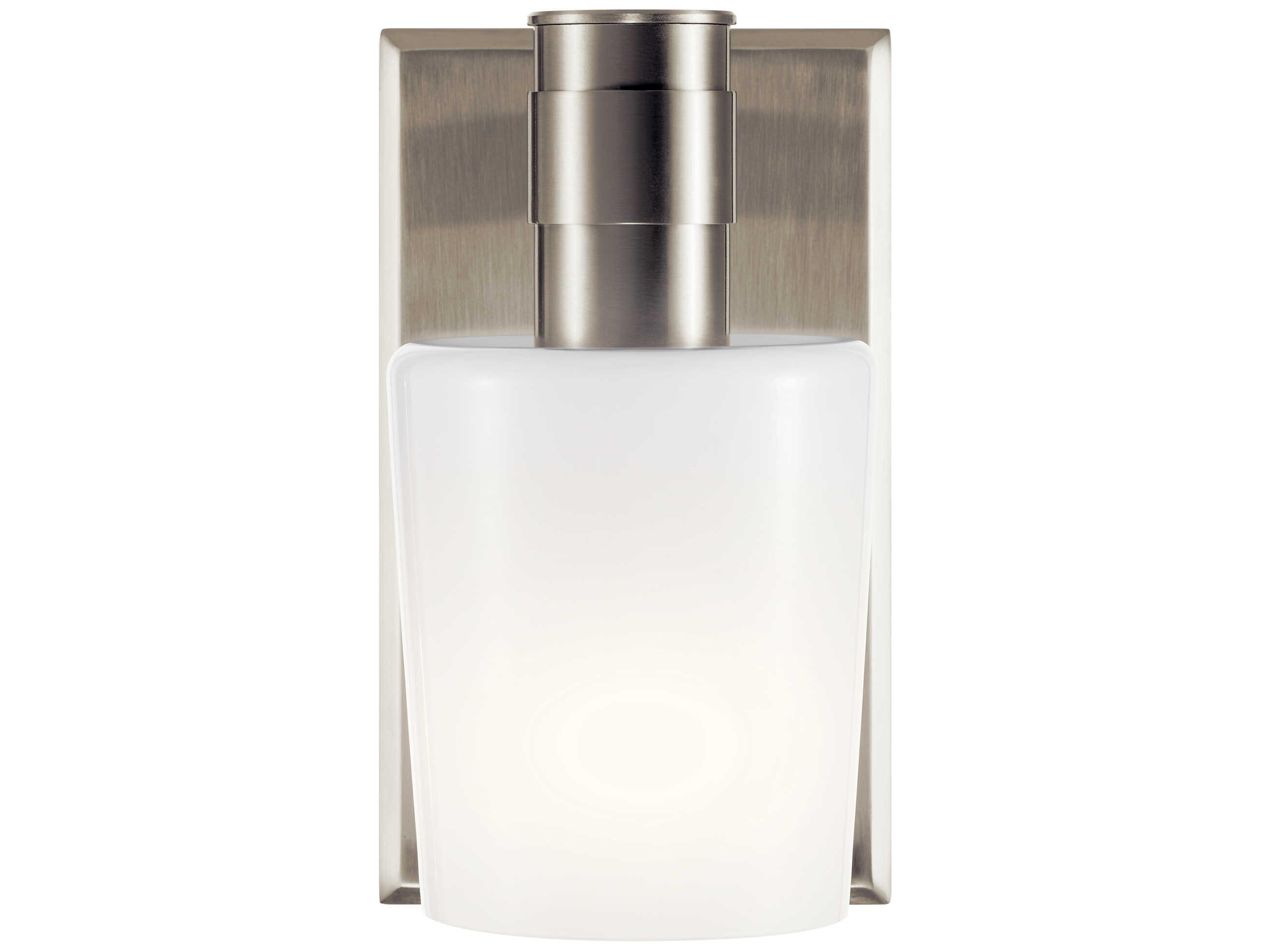 Kichler Adani 1-Light Brushed Nickel Wall Sconce