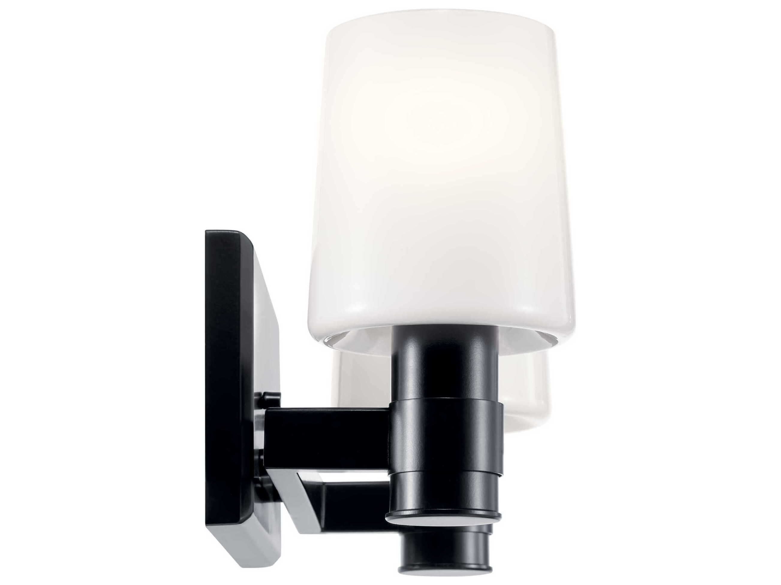 Kichler Adani 2-Light Black Vanity Light