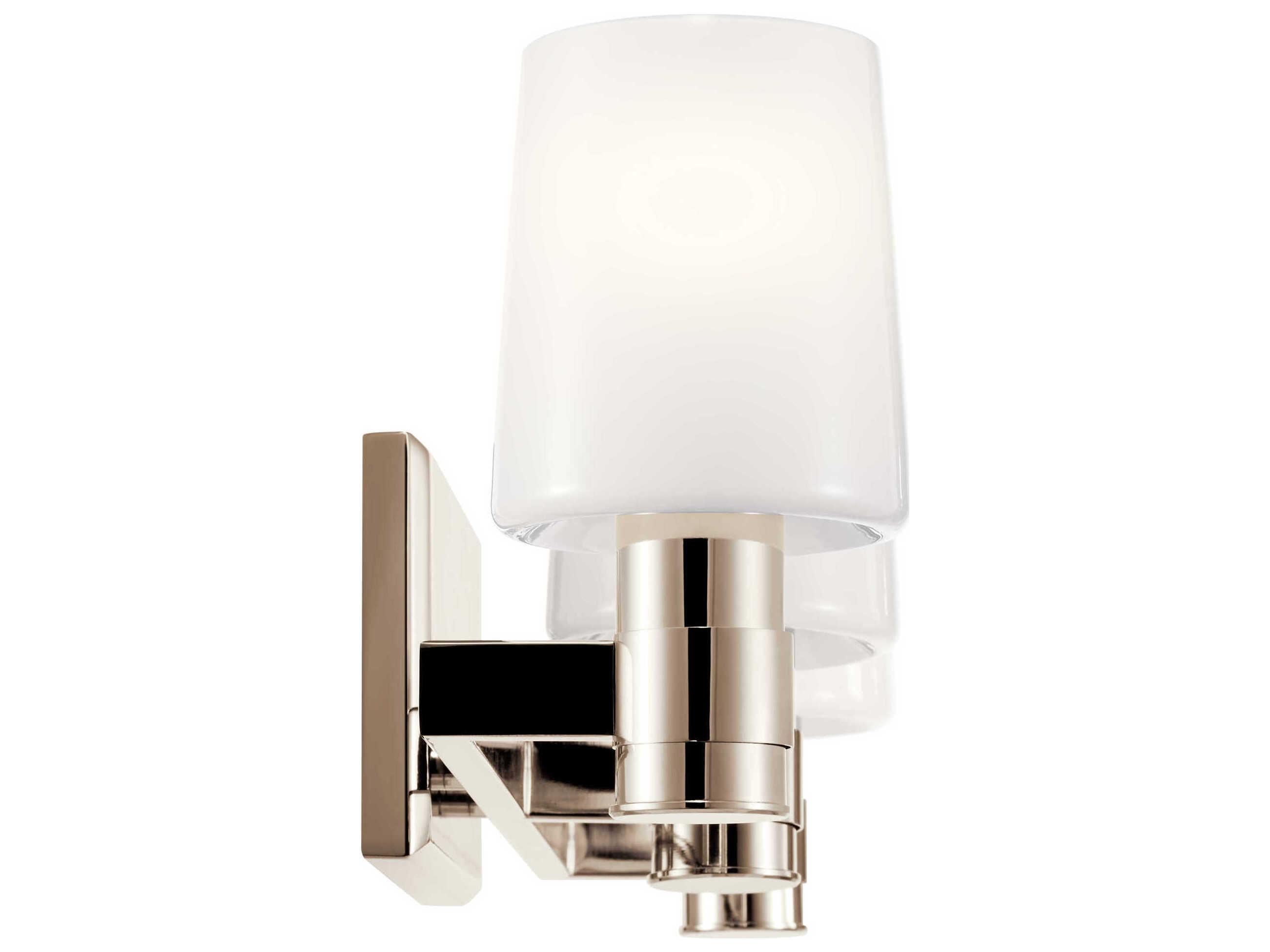 Kichler Adani 3-Light Polished Nickel Vanity Light