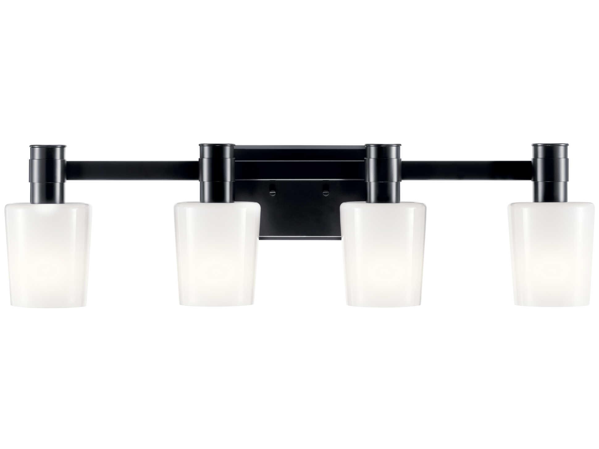 Kichler Adani 4-Light Black Vanity Light