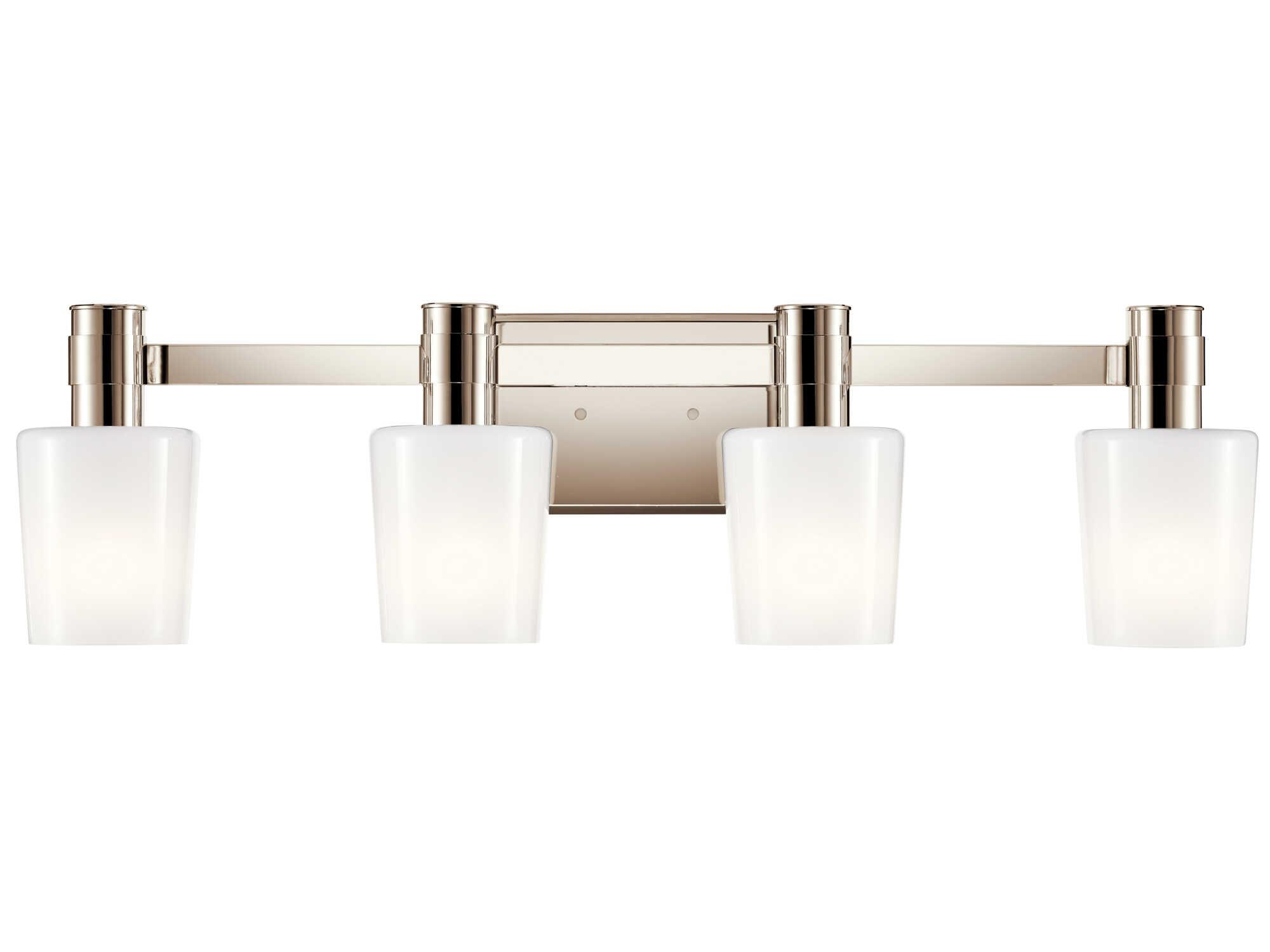 Kichler Adani 4-Light Polished Nickel Vanity Light