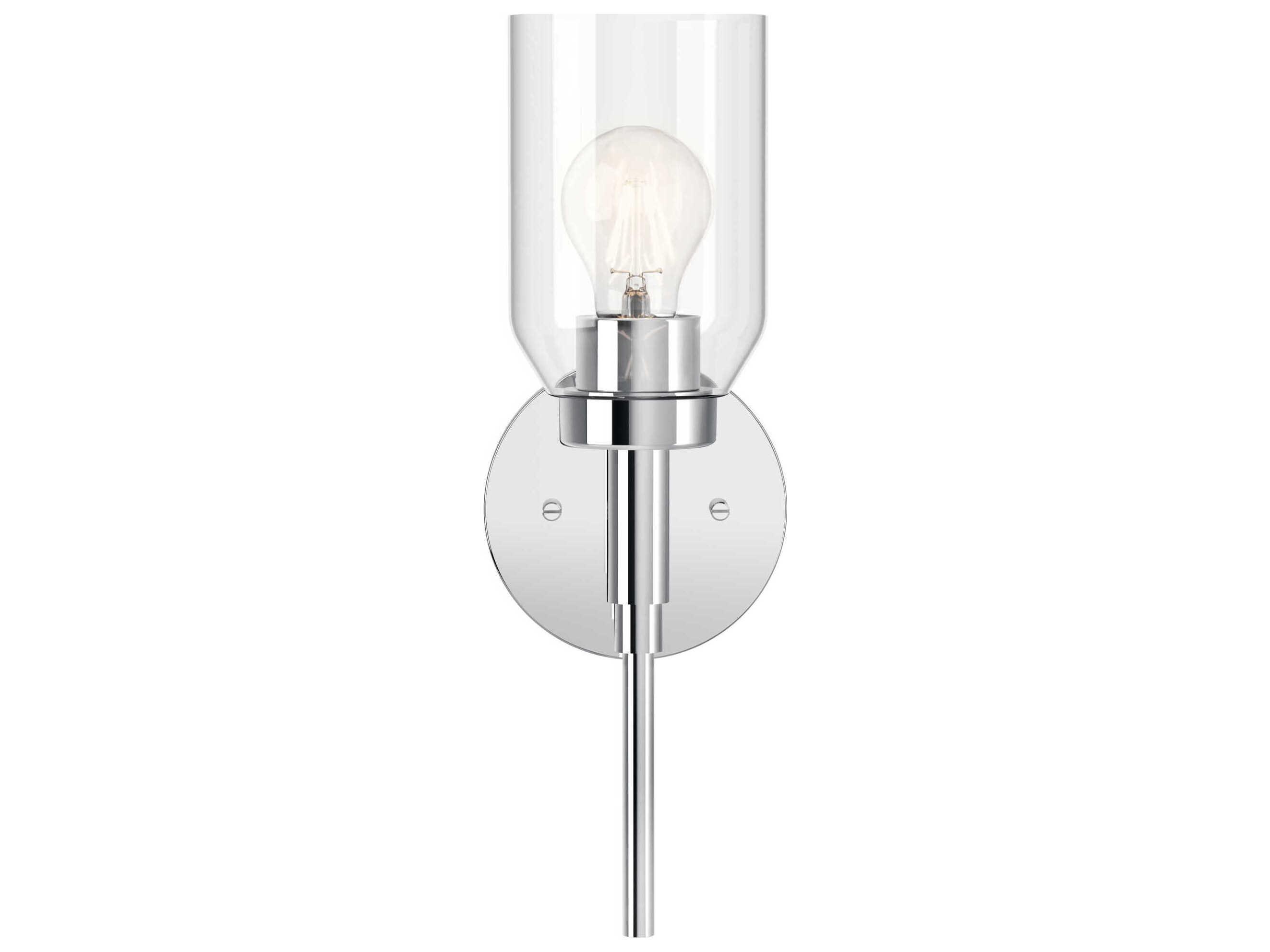 Kichler Madden 1-Light Chrome Wall Sconce