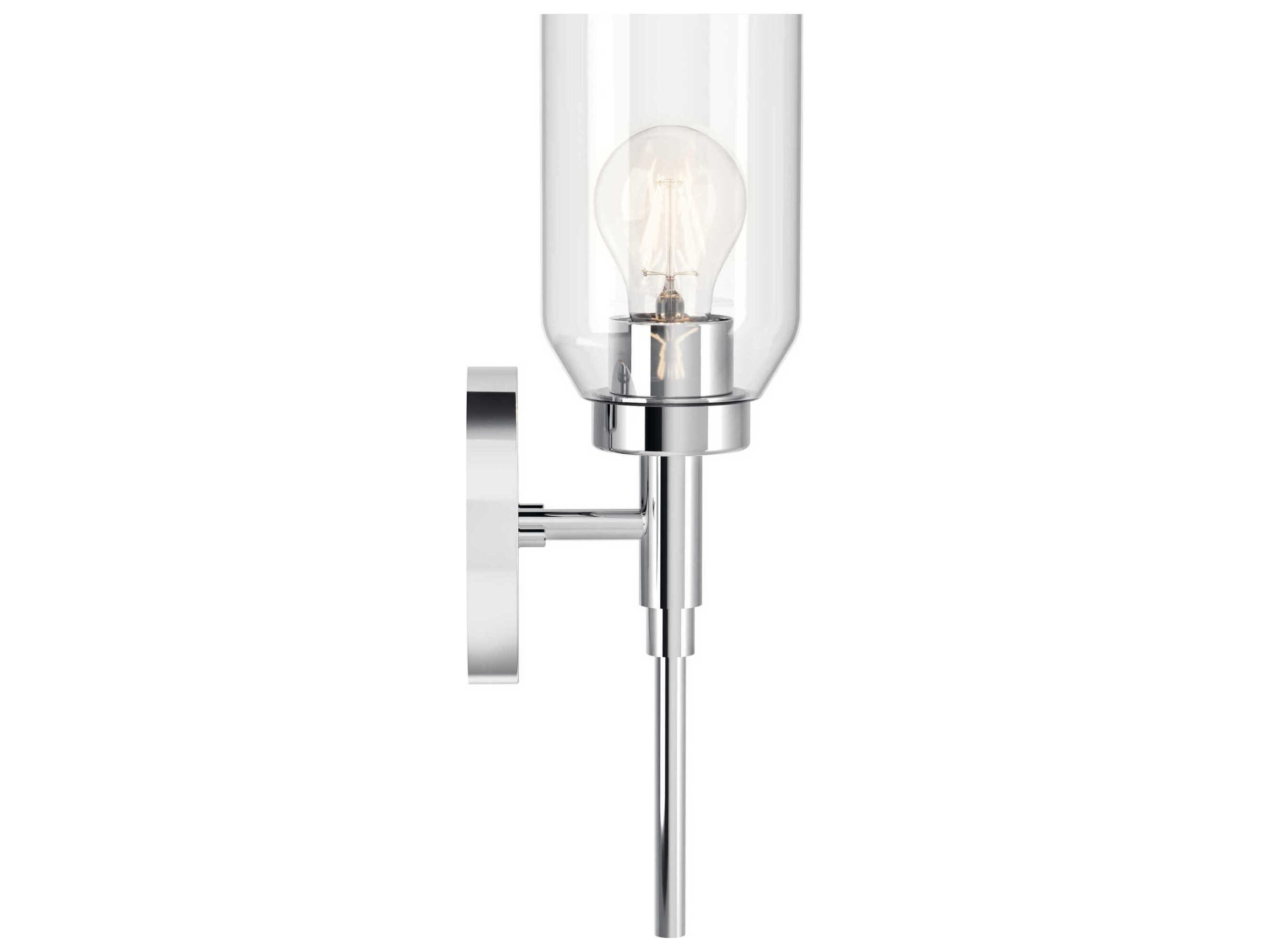 Kichler Madden 1-Light Chrome Wall Sconce