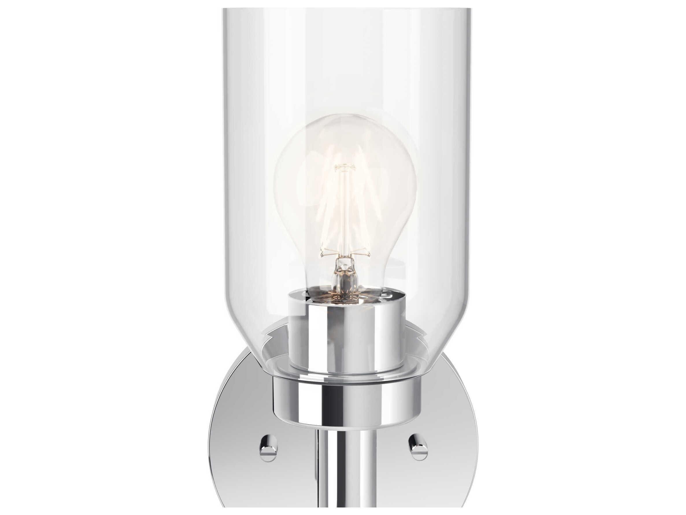 Kichler Madden 1-Light Chrome Wall Sconce