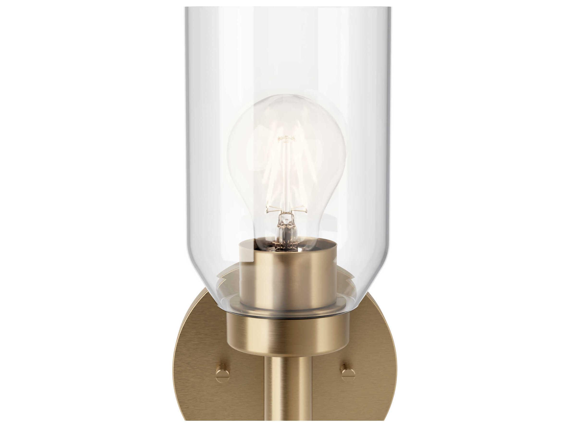 Kichler Madden 1-Light Champagne Bronze Wall Sconce