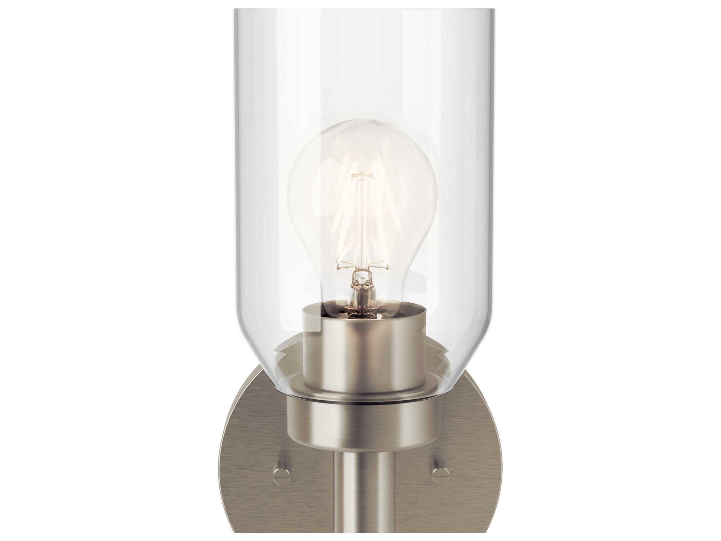 Kichler Madden 1-Light Brushed Nickel Wall Sconce