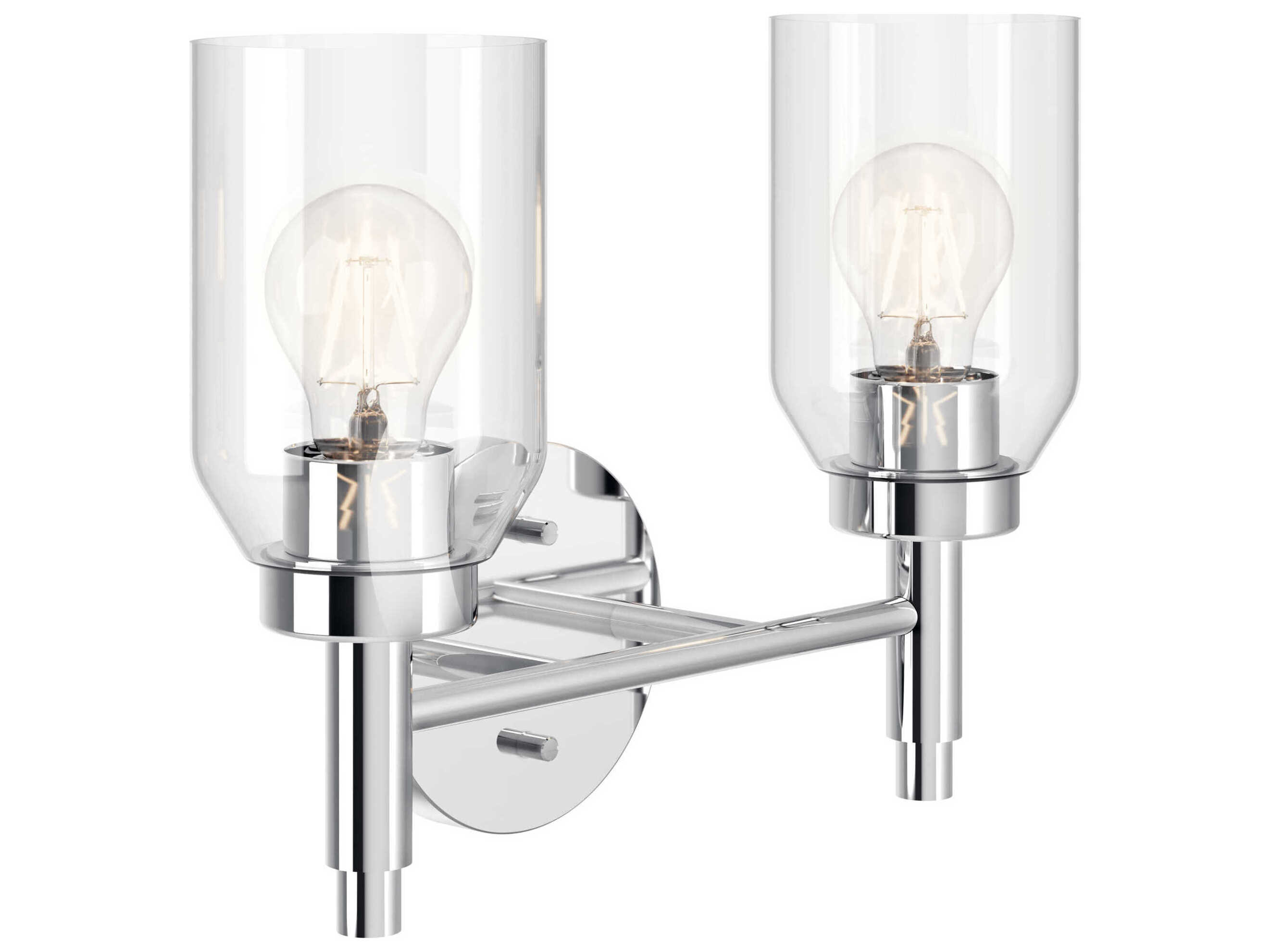 Kichler Madden 2-Light Chrome Vanity Light