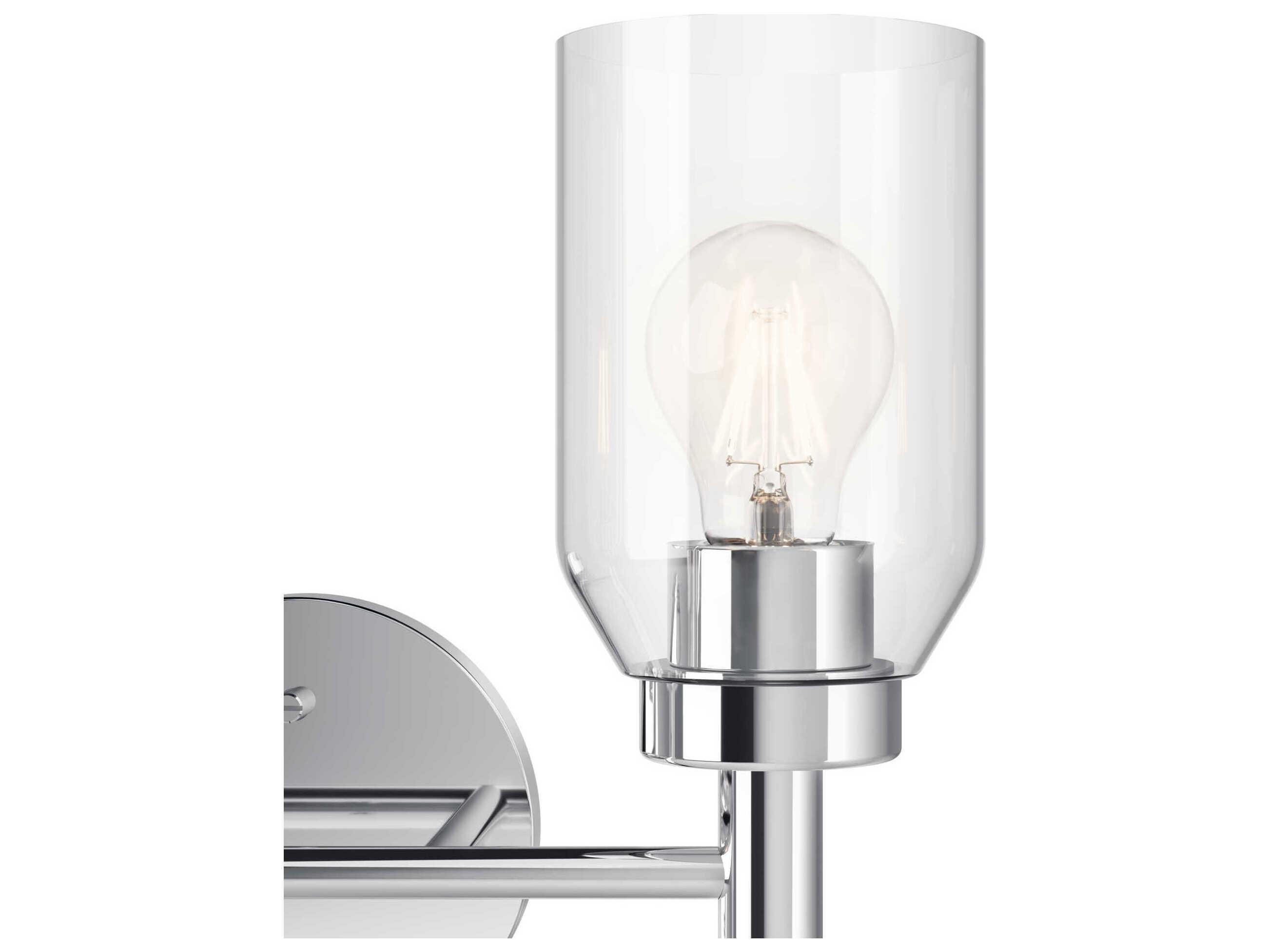 Kichler Madden 2-Light Chrome Vanity Light