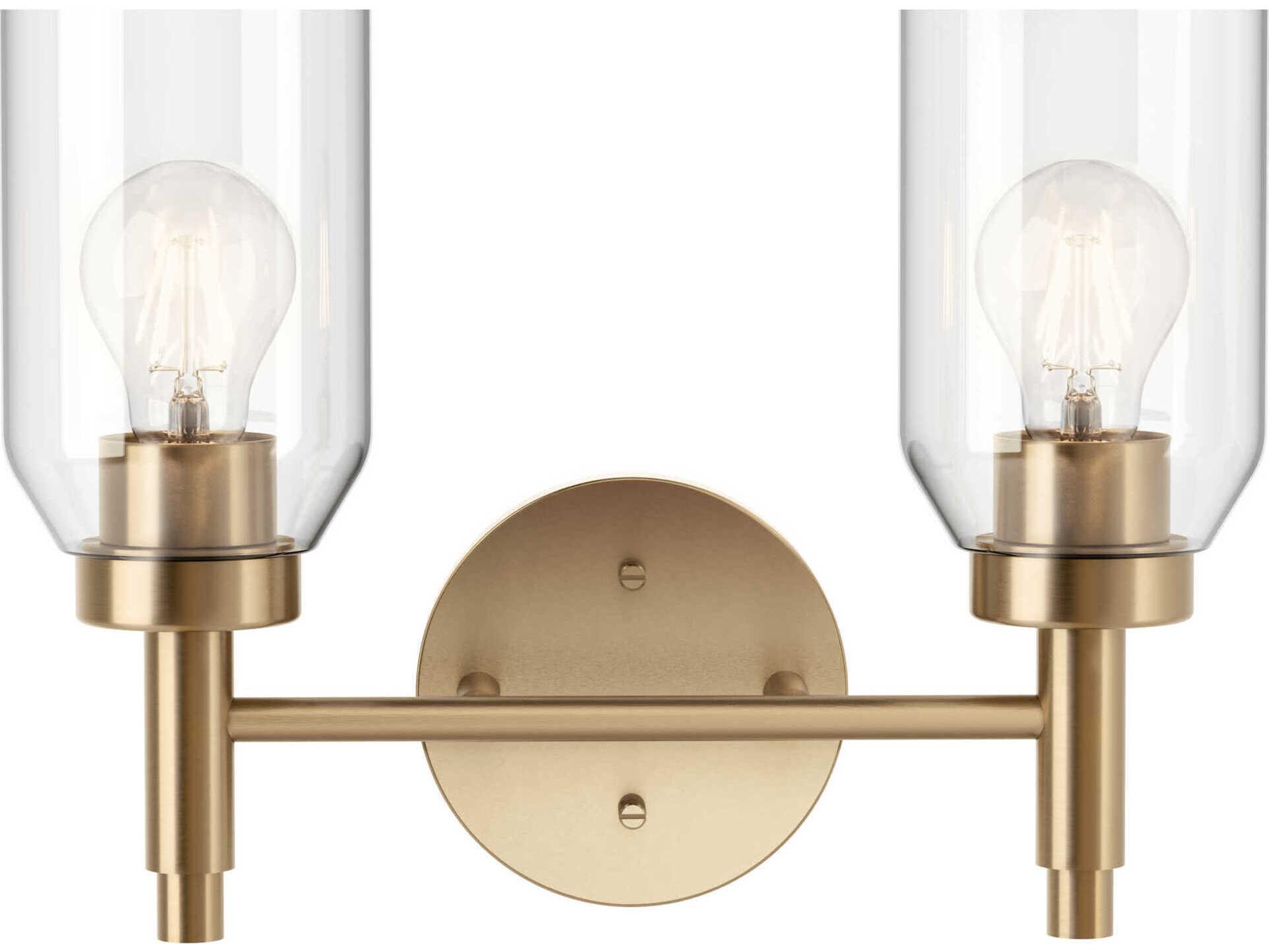Kichler Madden 2-Light Champagne Bronze Vanity Light
