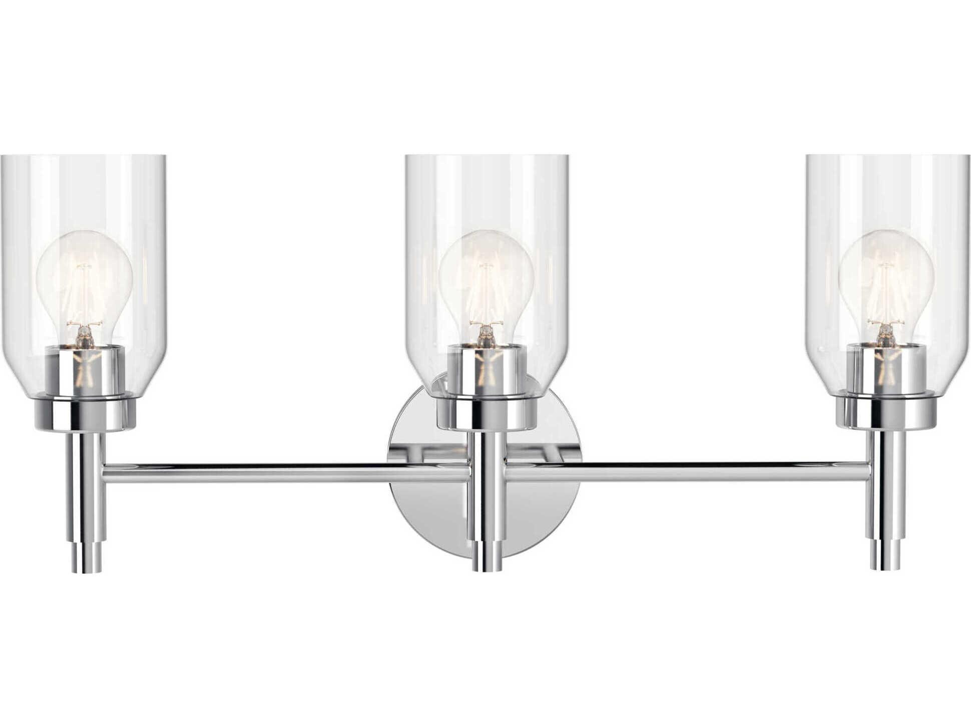 Kichler Madden 3-Light Chrome Vanity Light