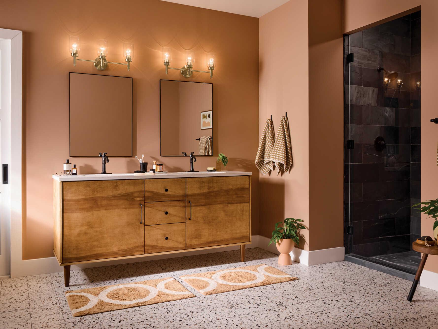 Kichler Madden 3-Light Champagne Bronze Vanity Light