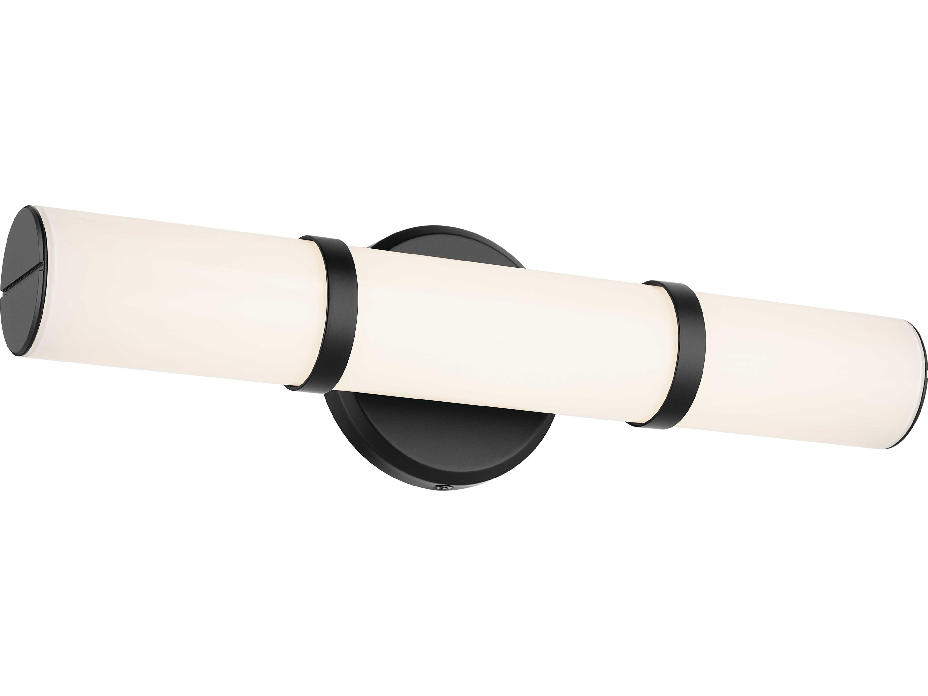 Kichler Rosh 1-Light Black Vanity Light