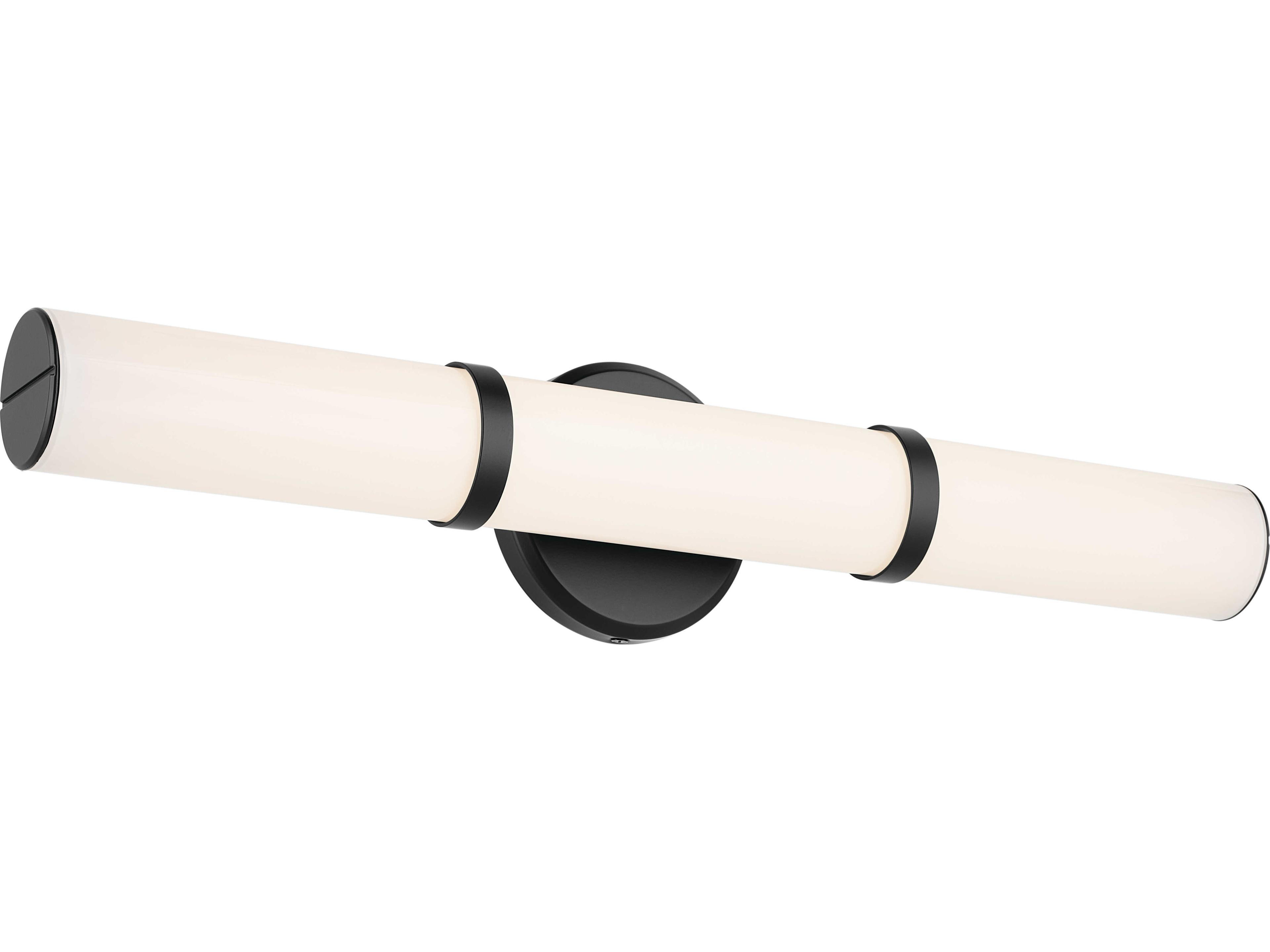 Kichler Rosh 1-Light Black Vanity Light