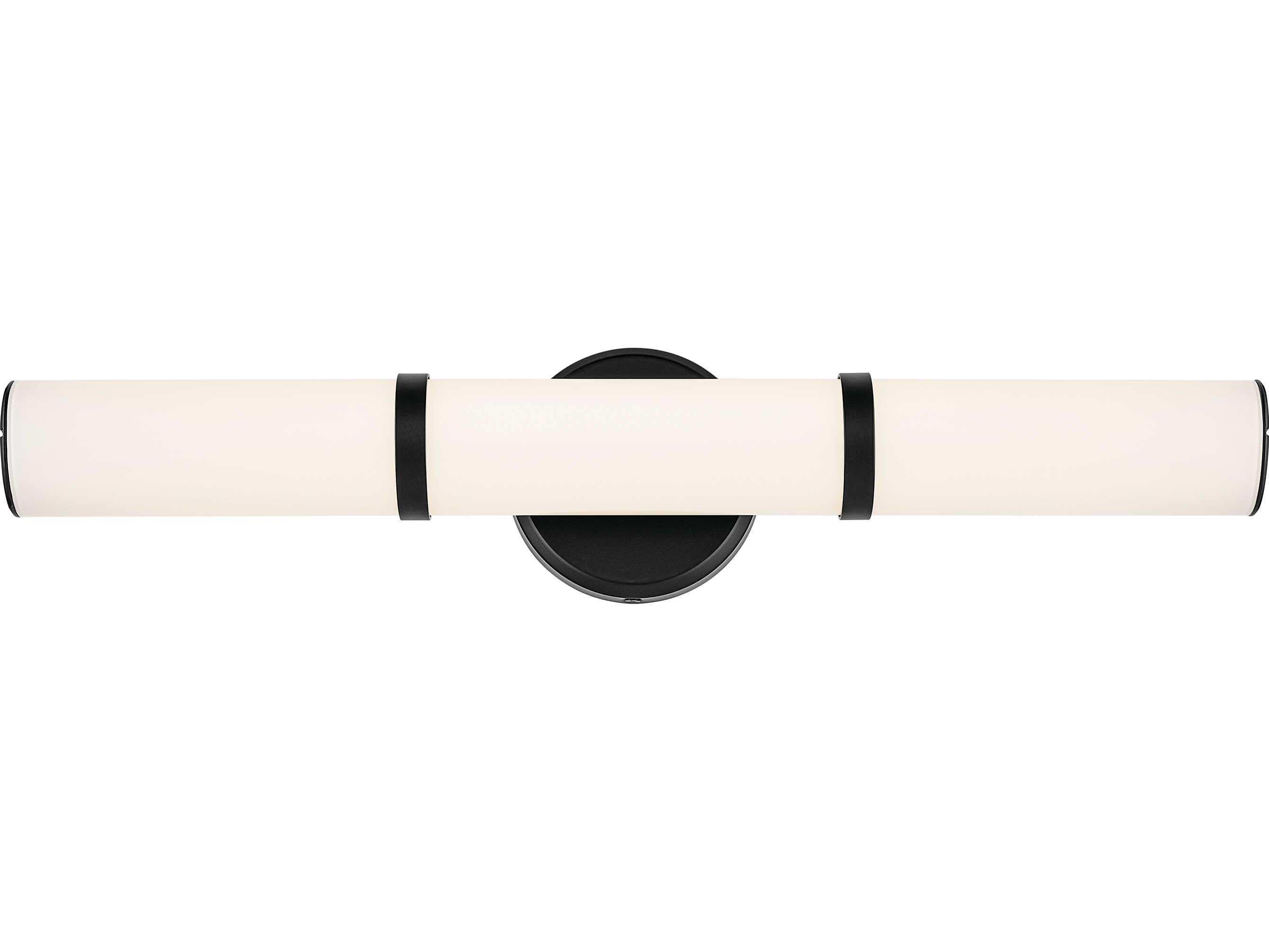 Kichler Rosh 1-Light Black Vanity Light