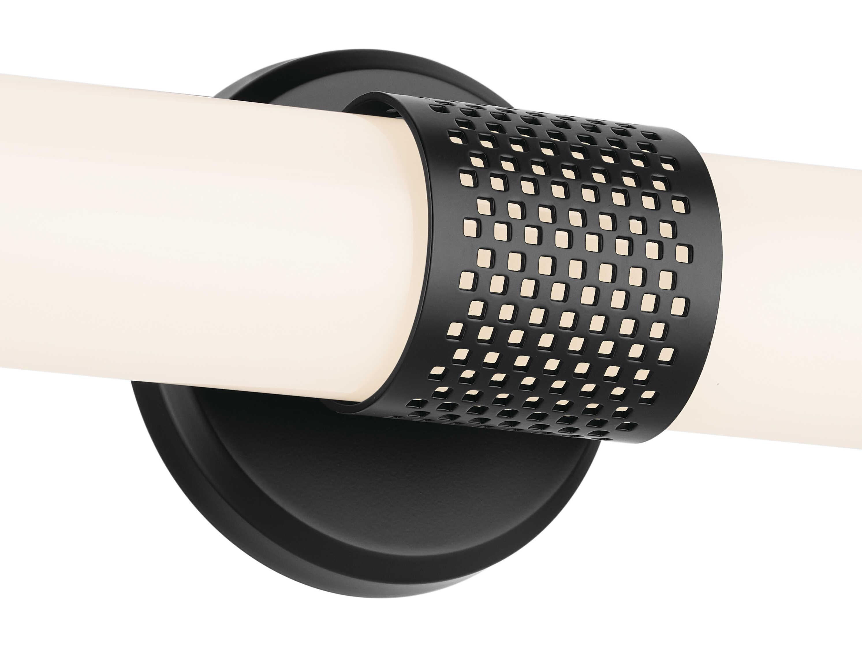 Kichler Sashi 1-Light Black Vanity Light