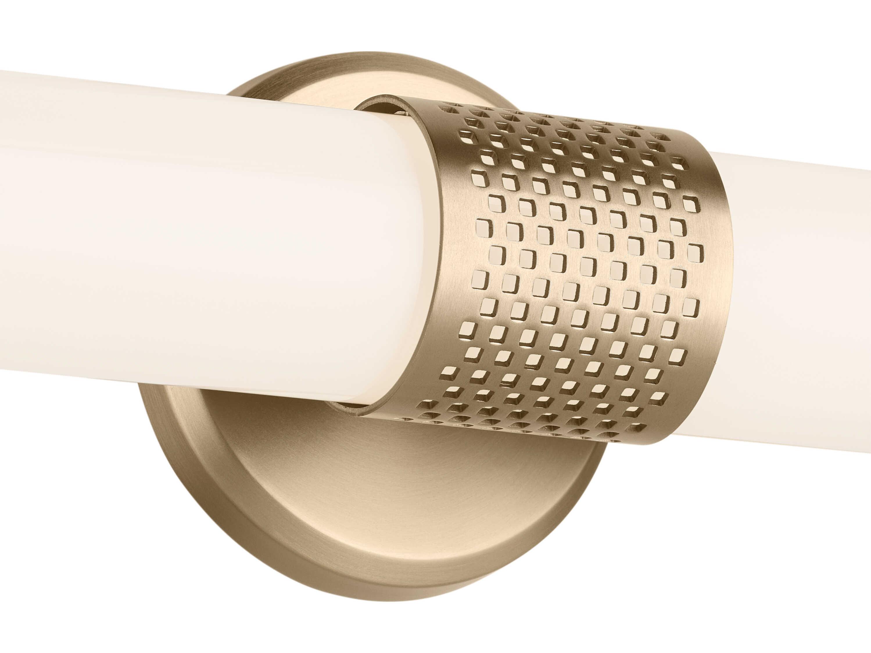 Kichler Sashi 1-Light Champagne Bronze Vanity Light