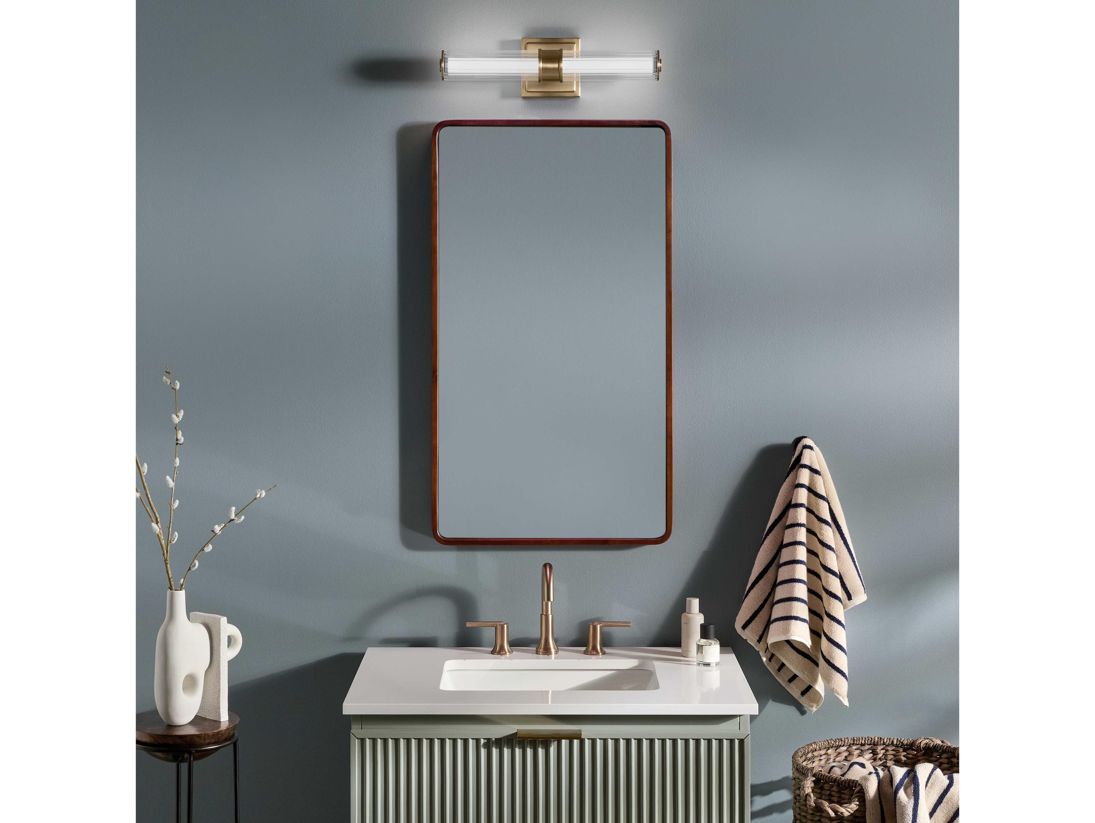 Kichler Laurene 1-Light Champagne Bronze Vanity Light