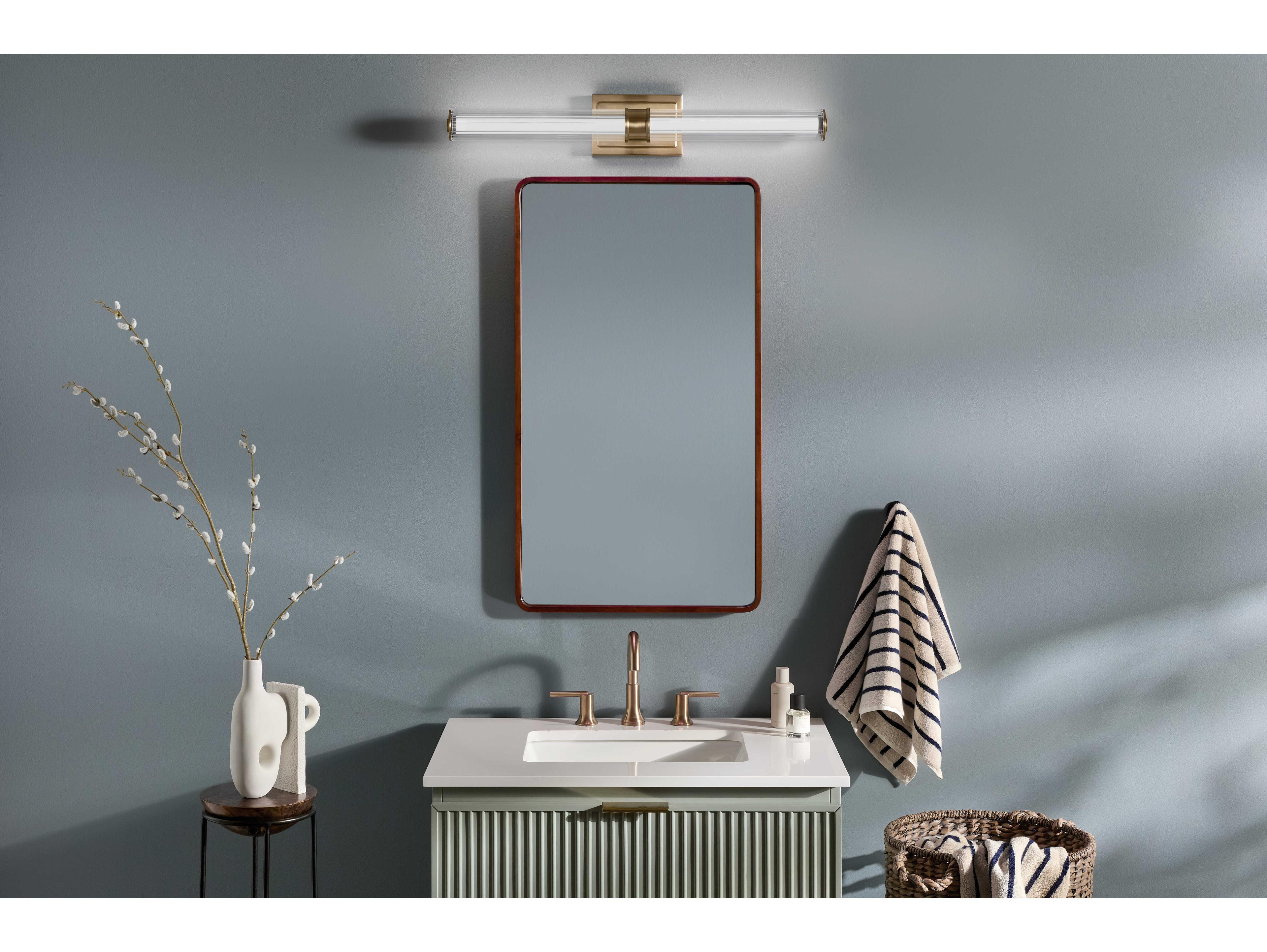 Kichler Laurene 1-Light Champagne Bronze Vanity Light