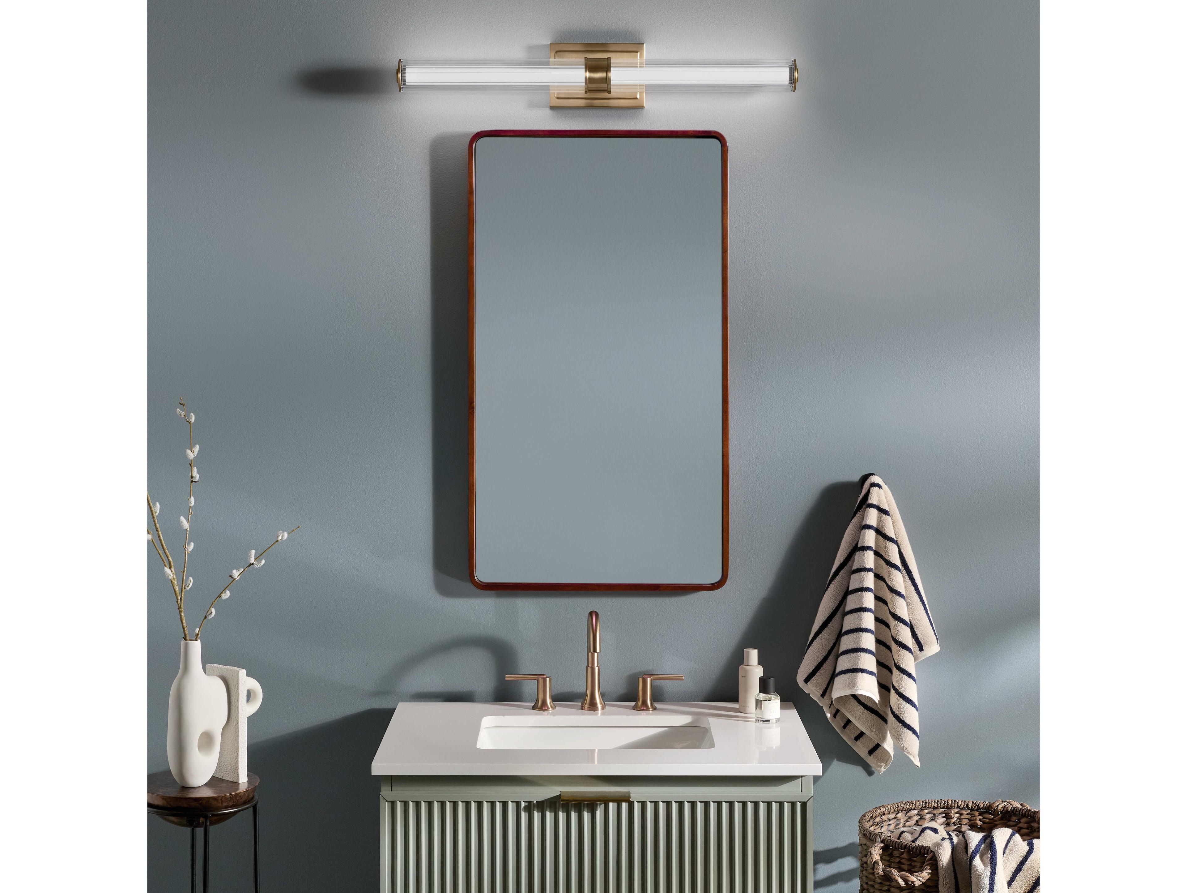 Kichler Laurene 1-Light Champagne Bronze Vanity Light