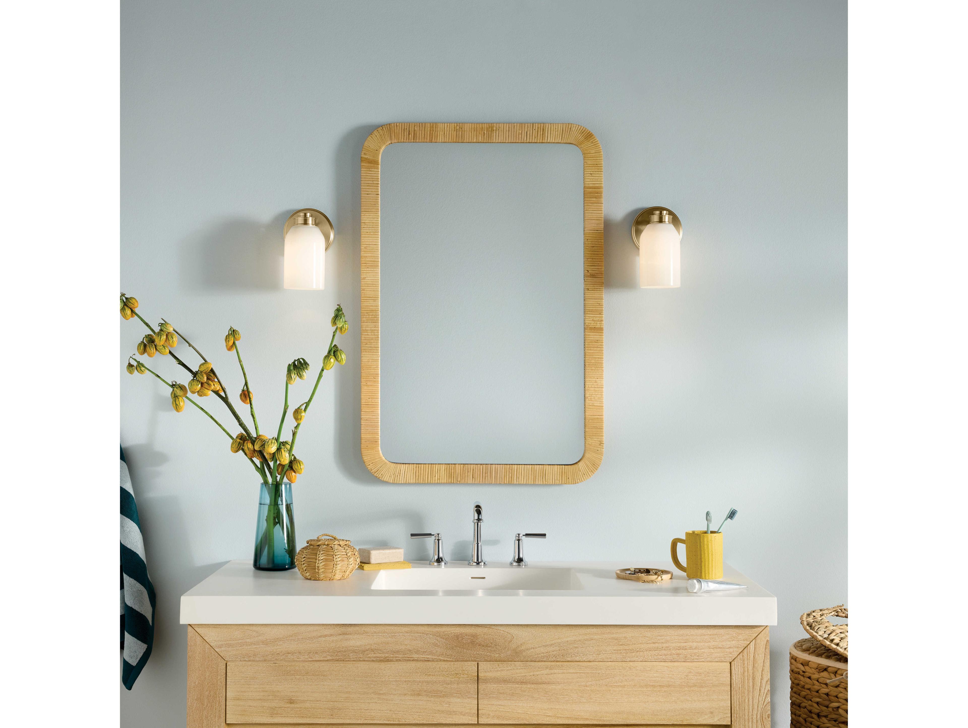 Kichler Shae 1-Light Champagne Bronze Wall Sconce