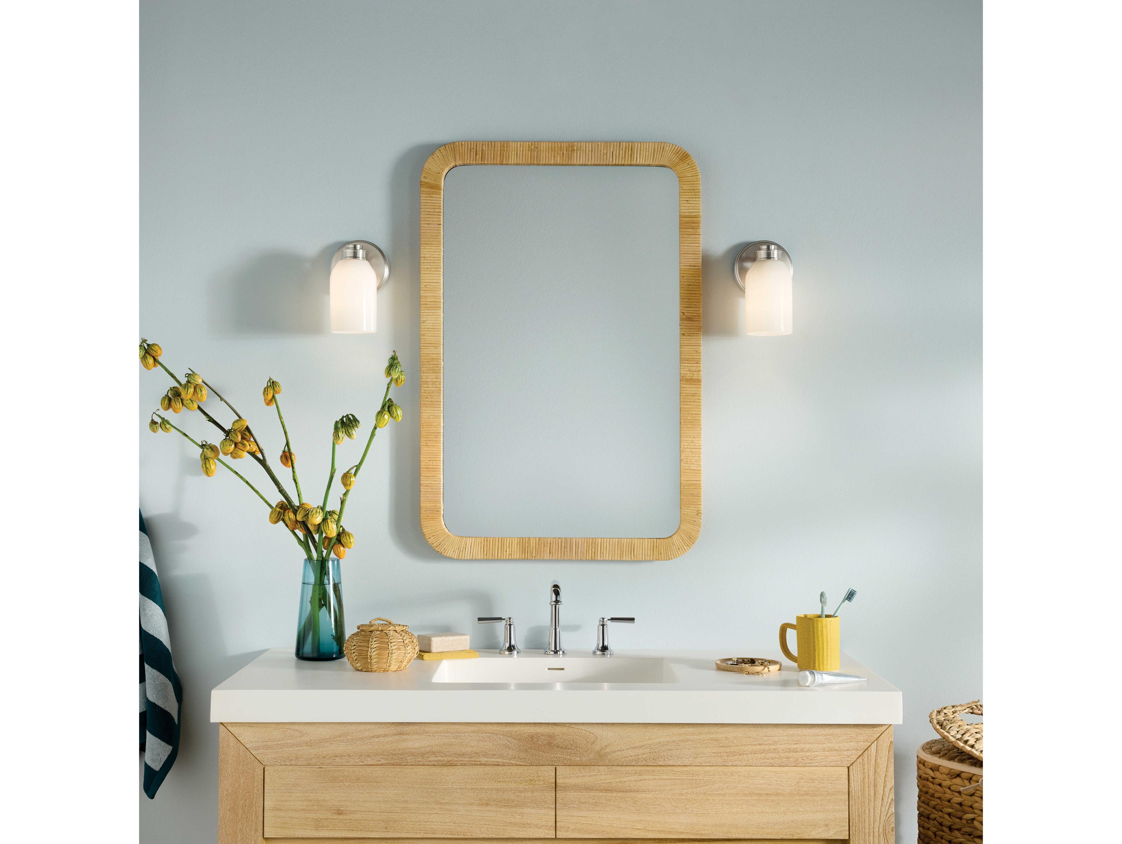 Kichler Shae 1-Light Brushed Nickel Wall Sconce