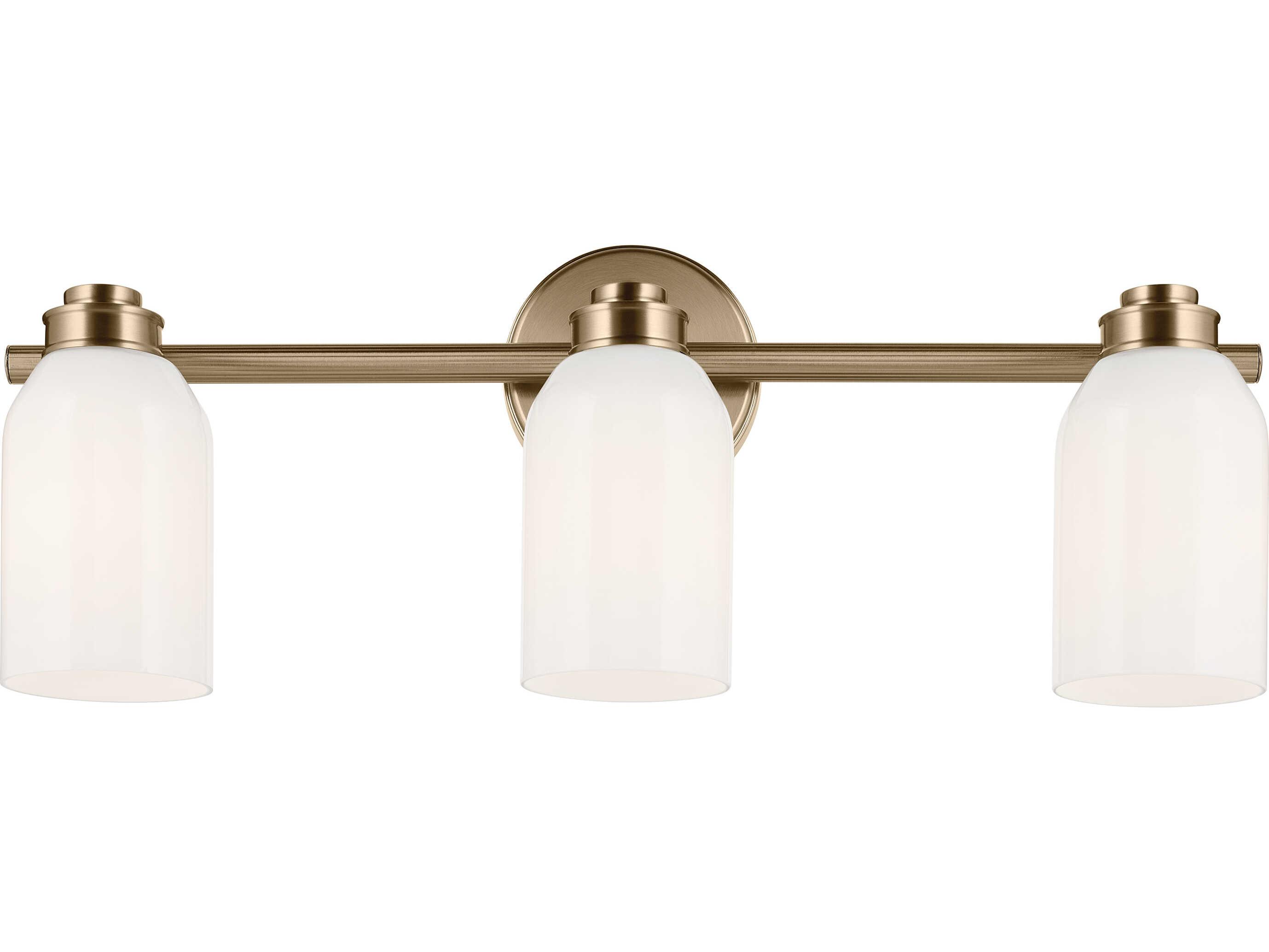 Kichler Shae 3-Light Champagne Bronze Vanity Light