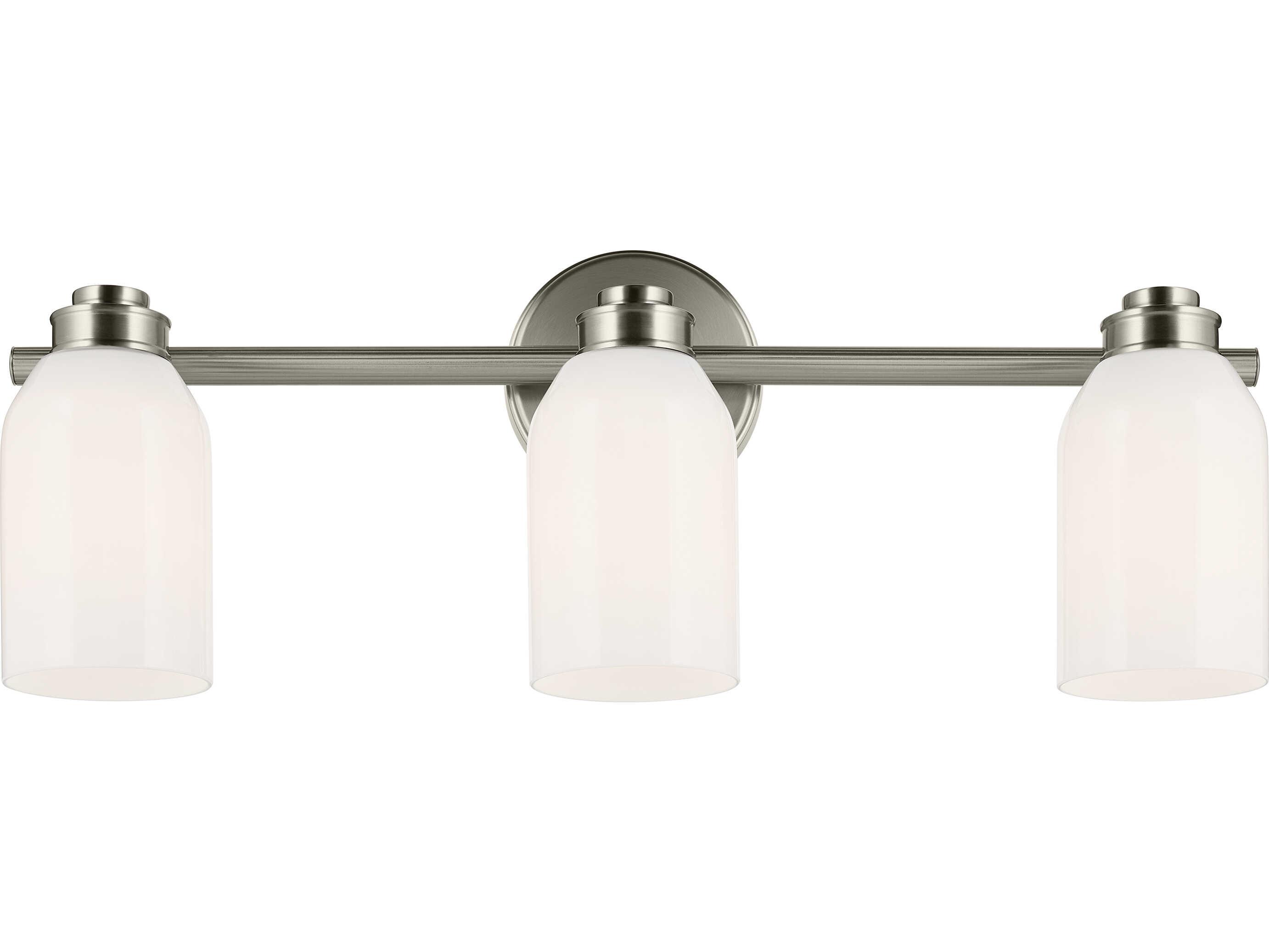 Kichler Shae 3-Light Brushed Nickel Vanity Light