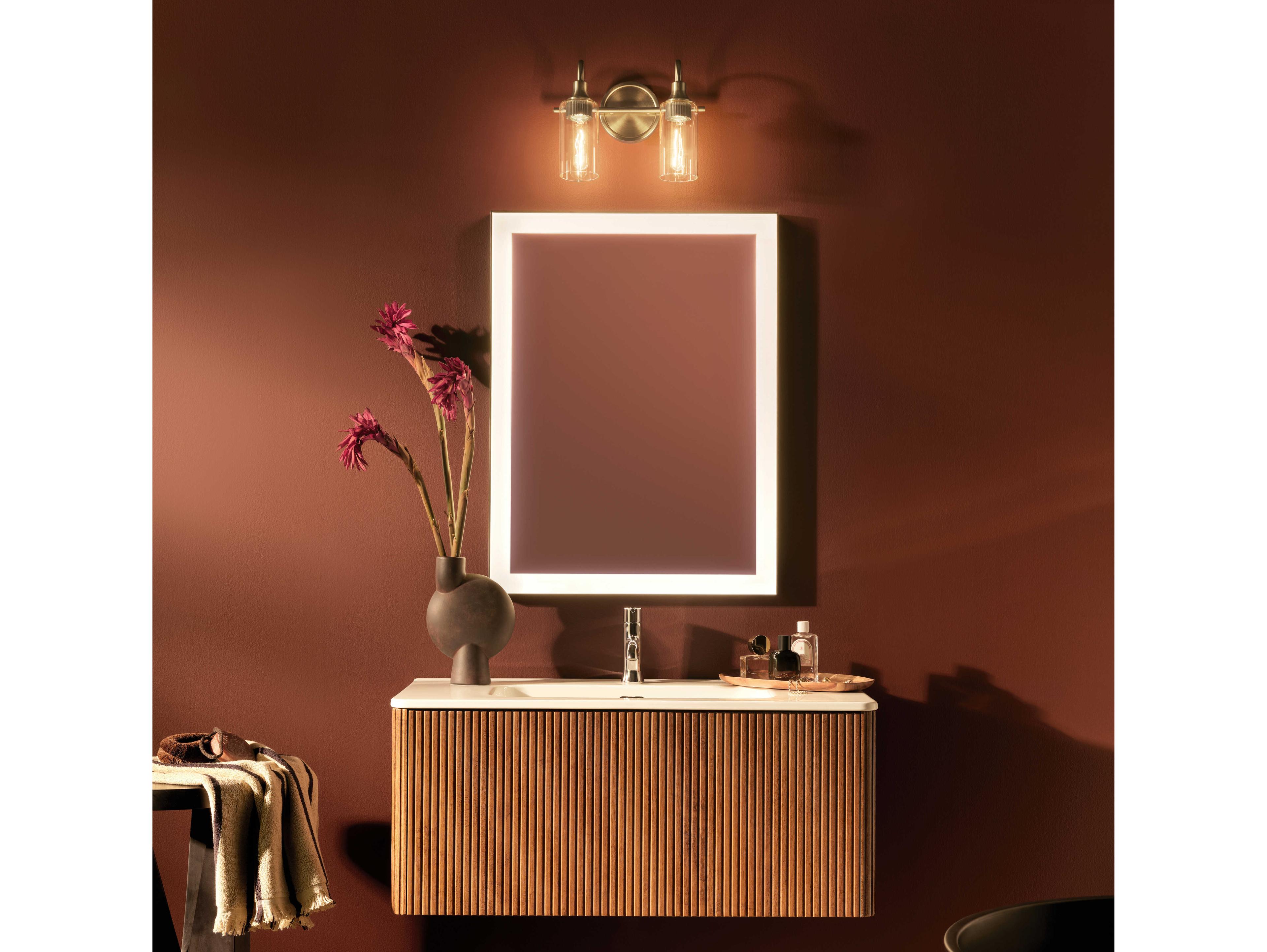 Kichler Kavi 2-Light Champagne Bronze Vanity Light