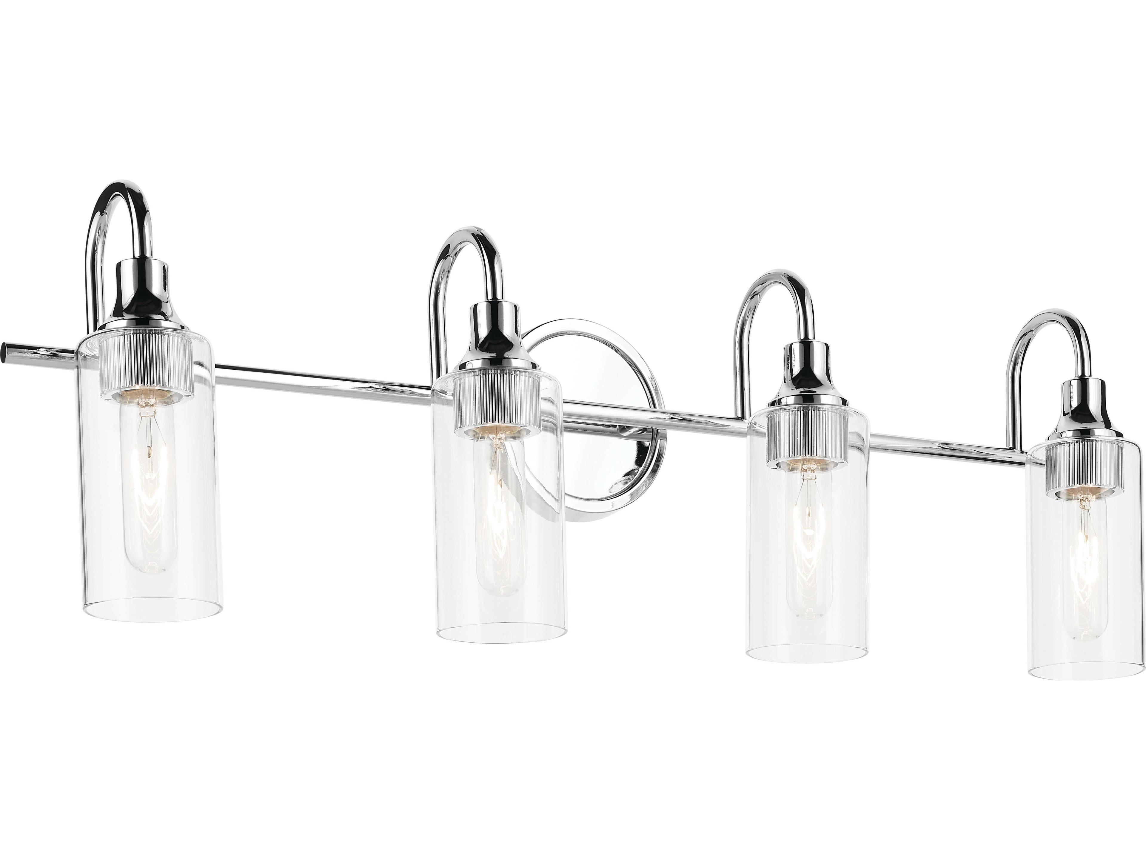 Kichler Kavi 4-Light Chrome Vanity Light