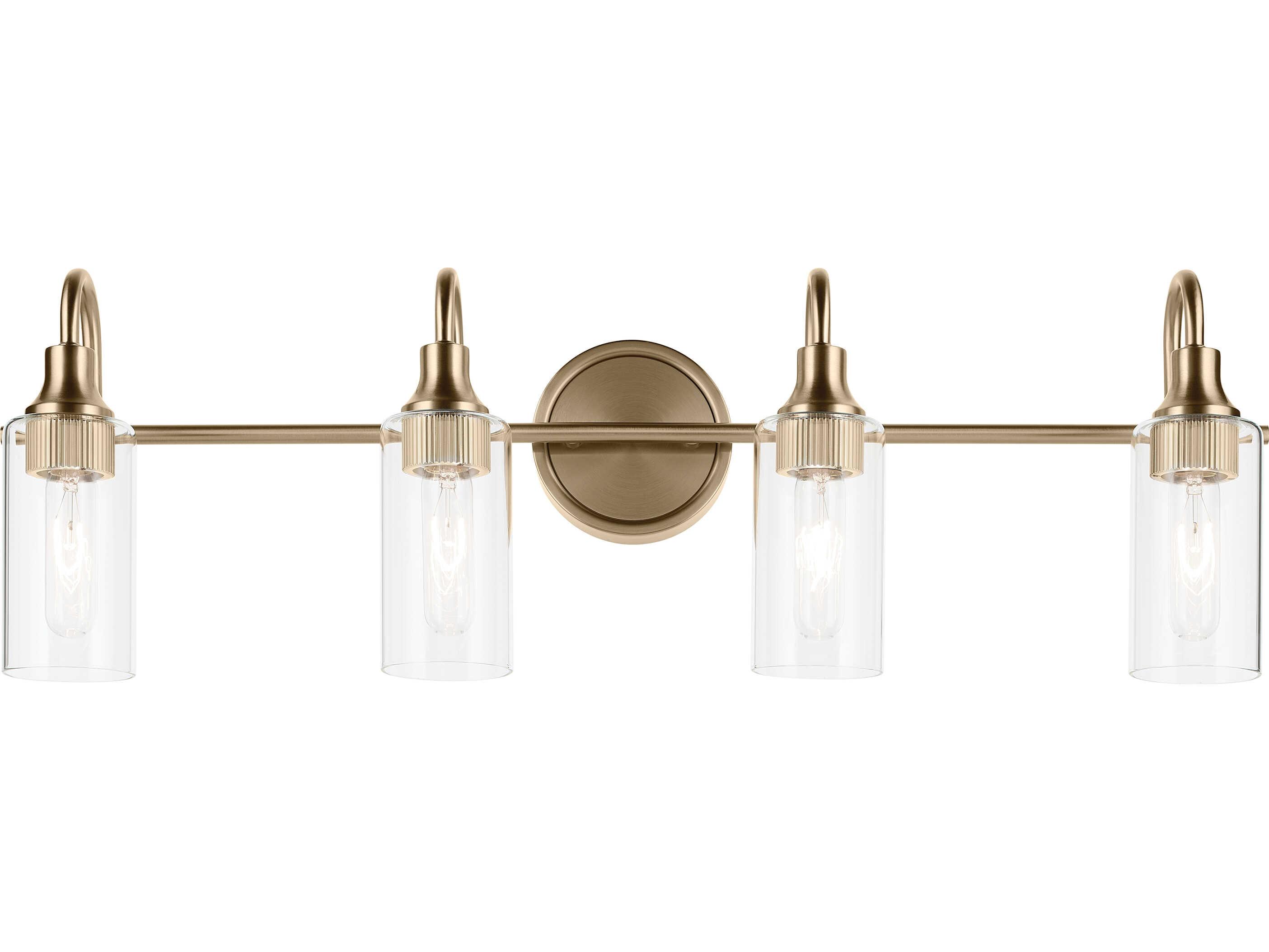 Kichler Kavi 4-Light Champagne Bronze Vanity Light