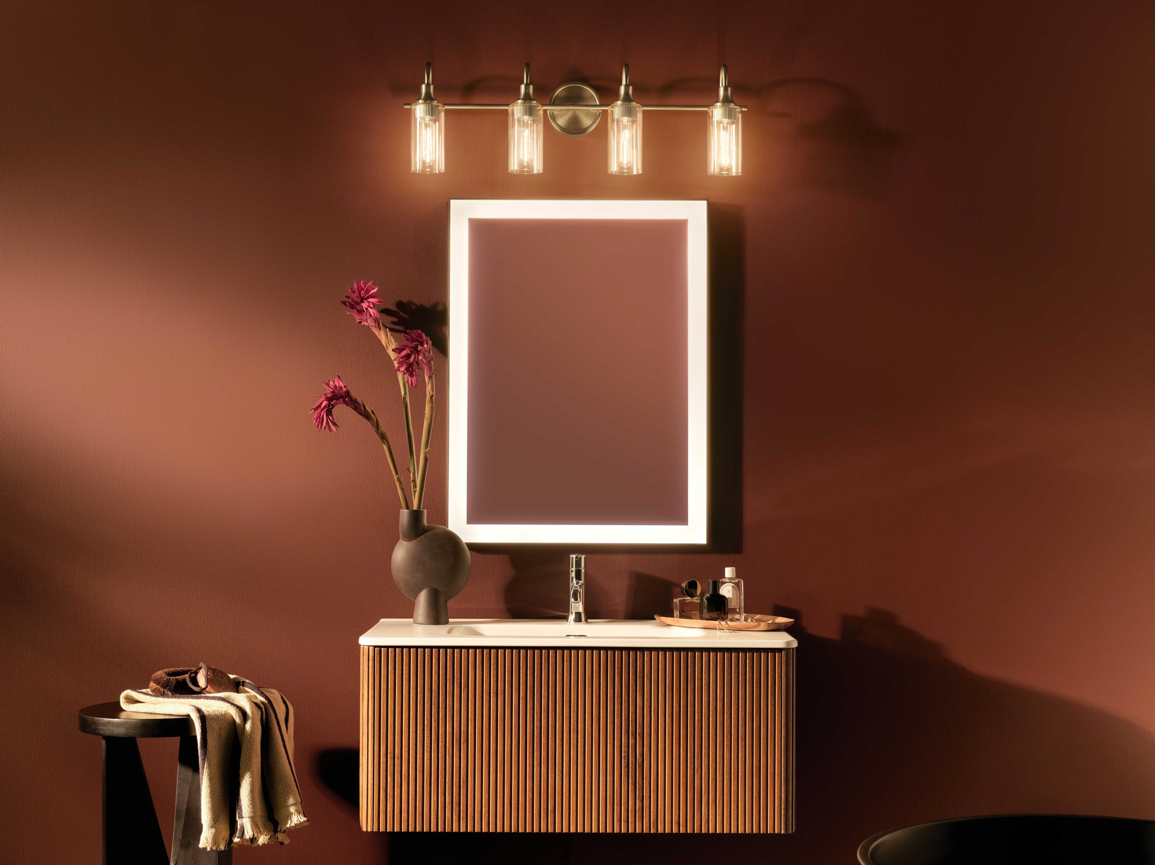 Kichler Kavi 4-Light Champagne Bronze Vanity Light