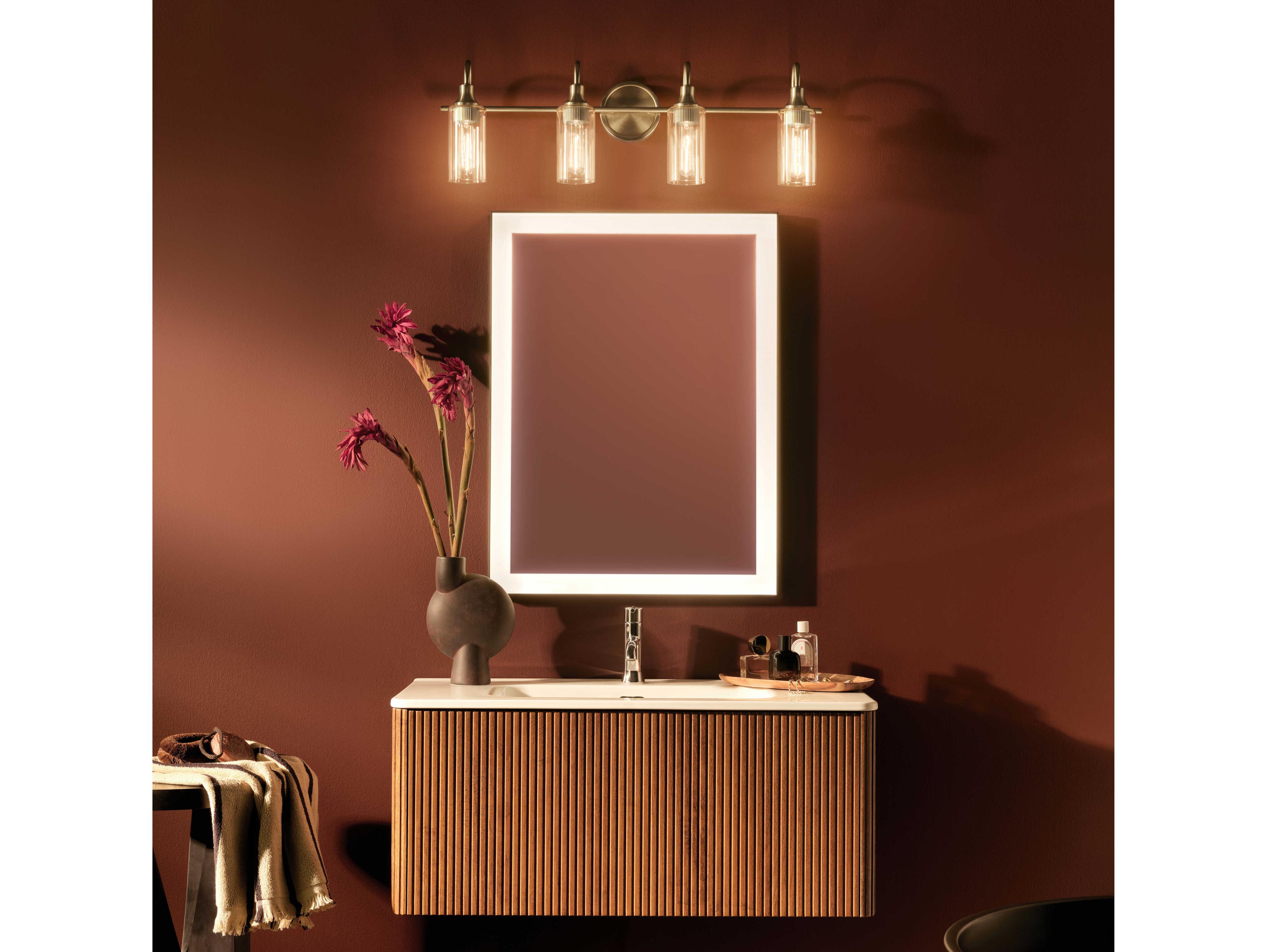 Kichler Kavi 4-Light Champagne Bronze Vanity Light