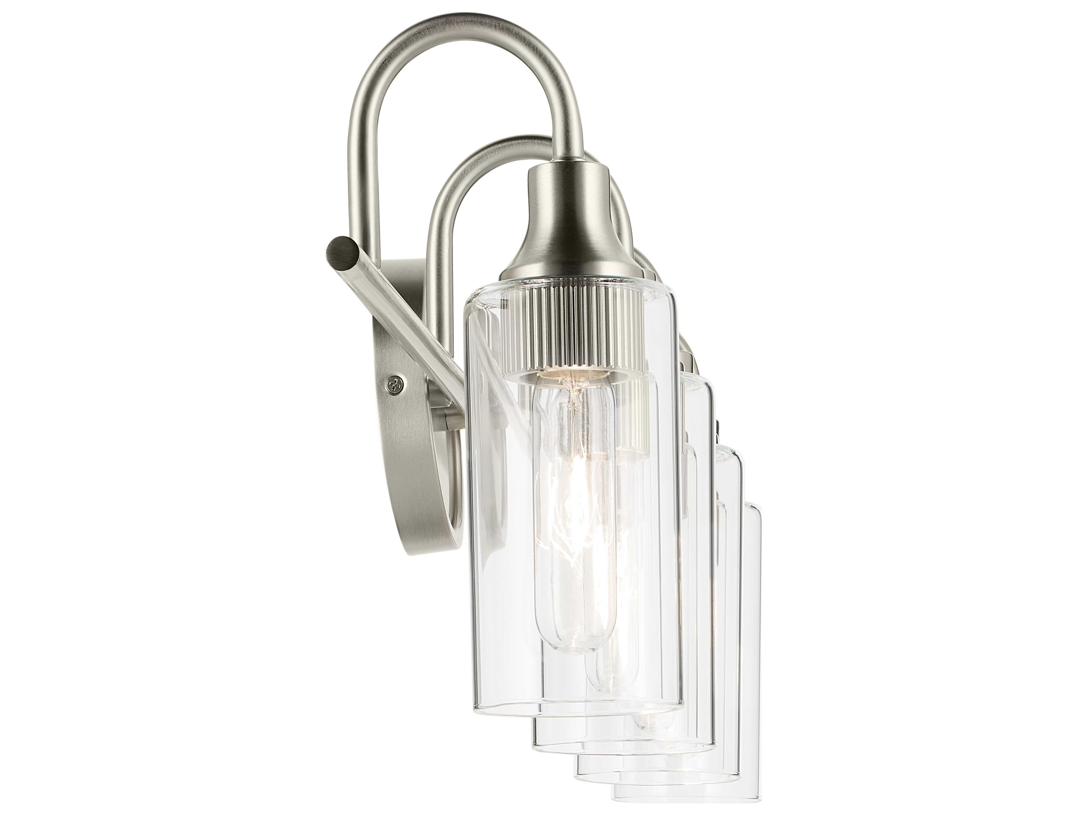 Kichler Kavi 4-Light Brushed Nickel Vanity Light