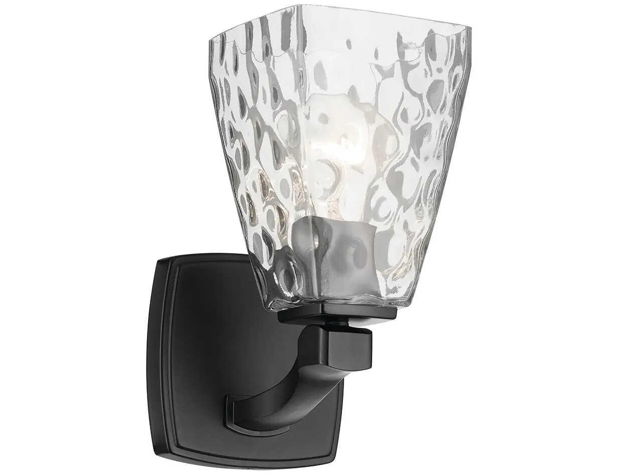Kichler Marant 1-Light Black Wall Sconce
