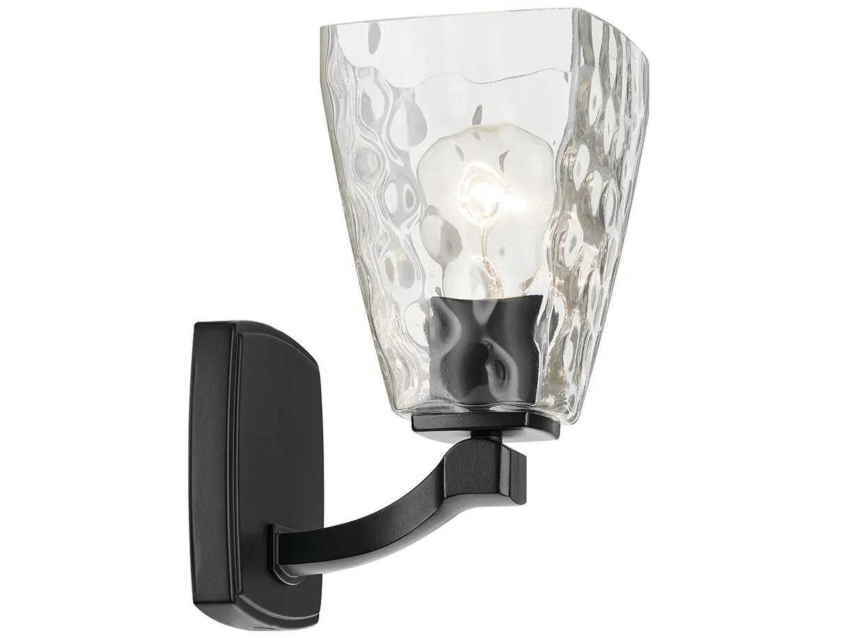 Kichler Marant 1-Light Black Wall Sconce
