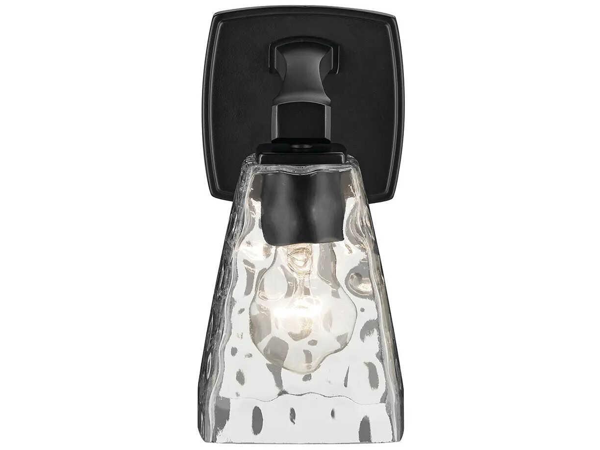 Kichler Marant 1-Light Black Wall Sconce