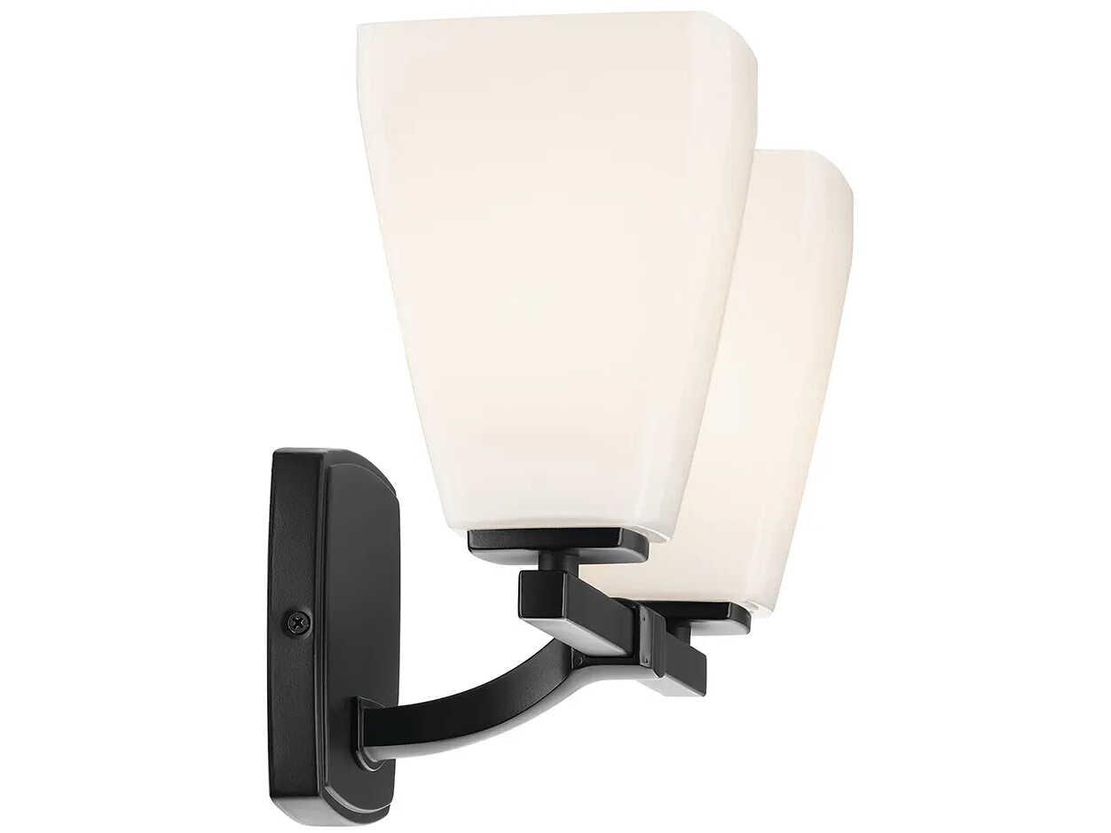 Kichler Marant 2-Light Black Vanity Light